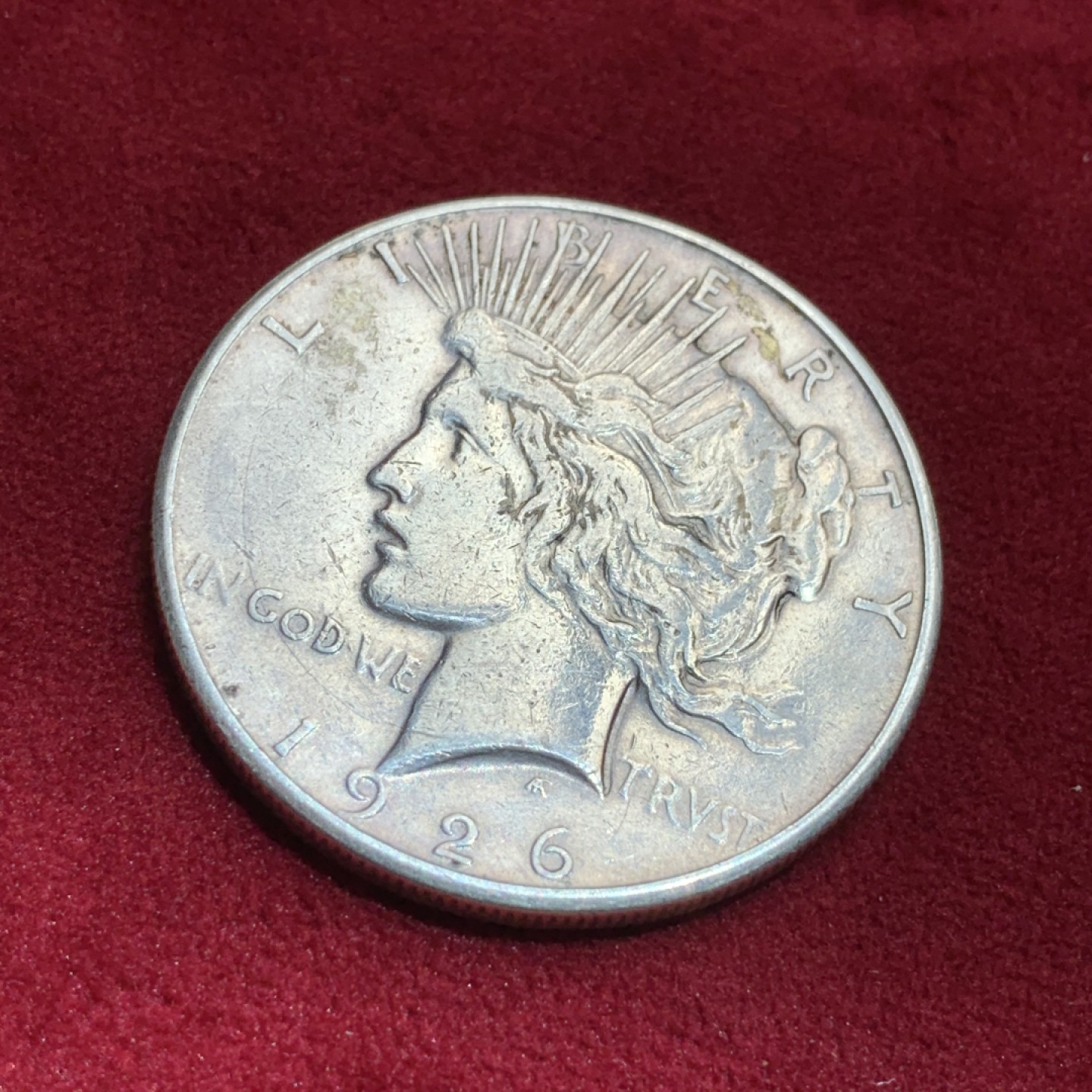 《竞宝斋》第97场-本周四 （满2件或者满200包顺丰） 美国 1926年 和平 大银币