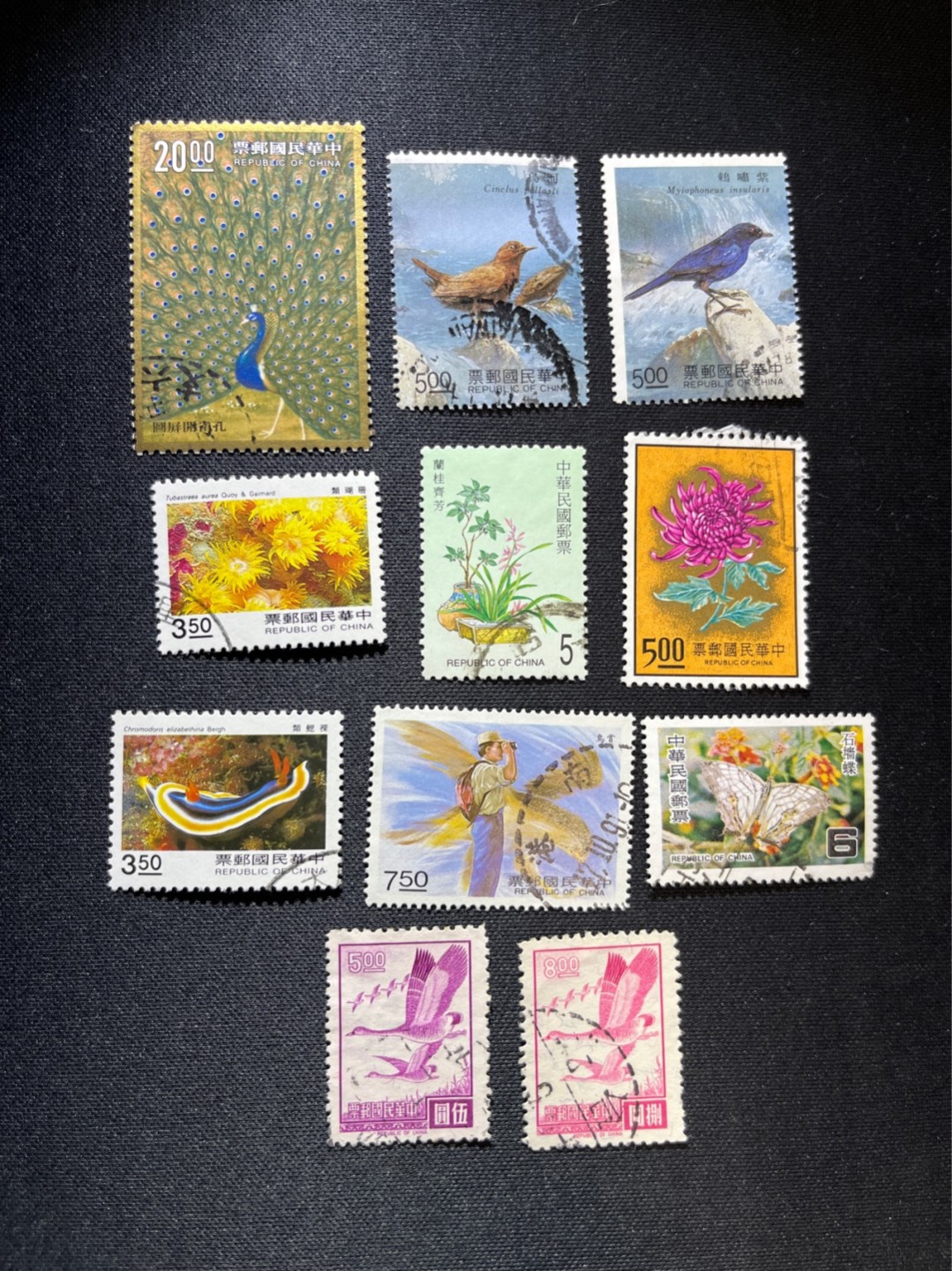 洪涛臻品 精选邮票限时拍卖第三十六期 鸟类邮票等，一组