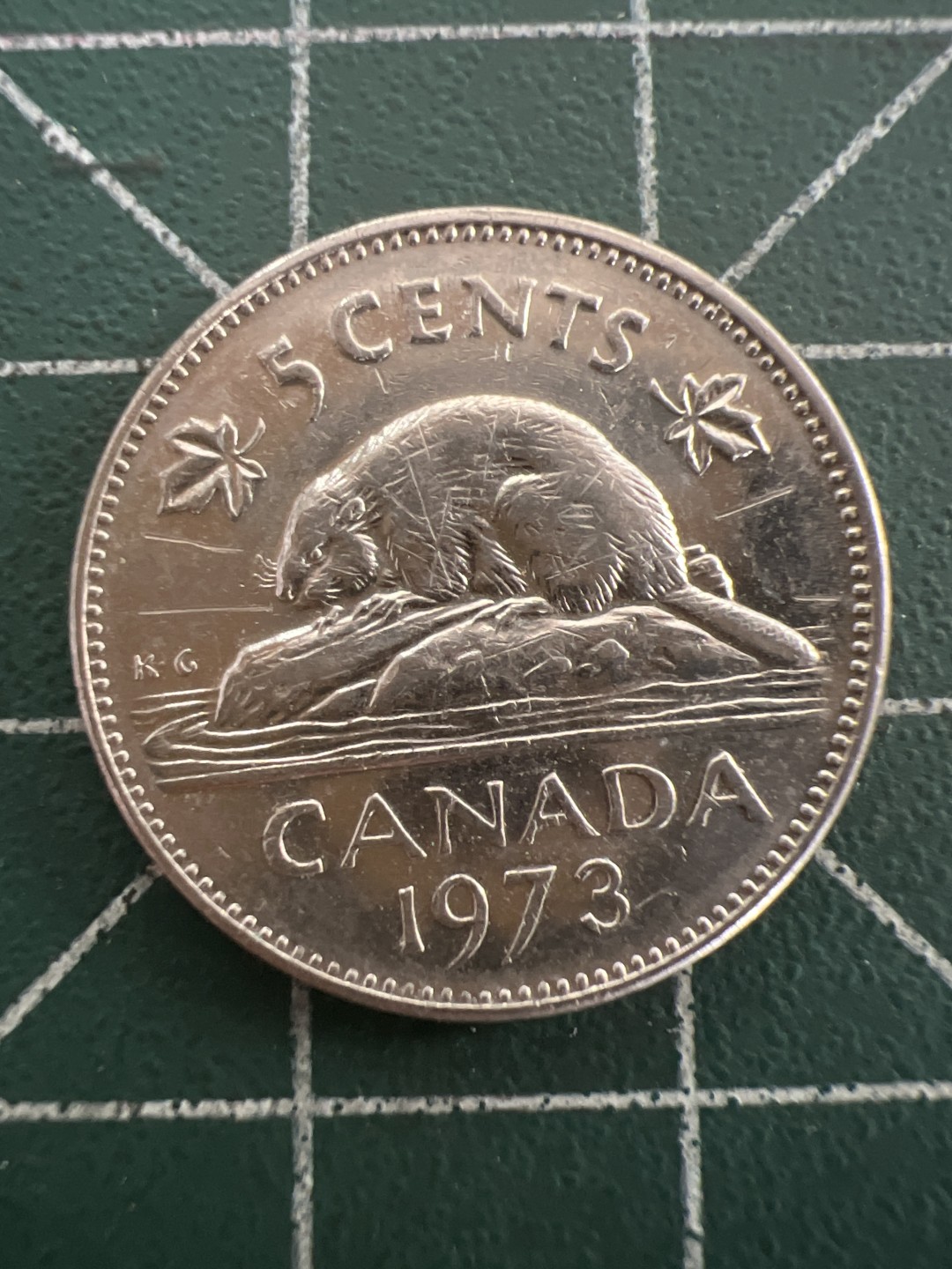 泡泡堂第九十八期  世界硬币纪念章邮票专场（无押金，无佣金，捡漏，全场20包邮，偏远地区除外） 加拿大1973年5分