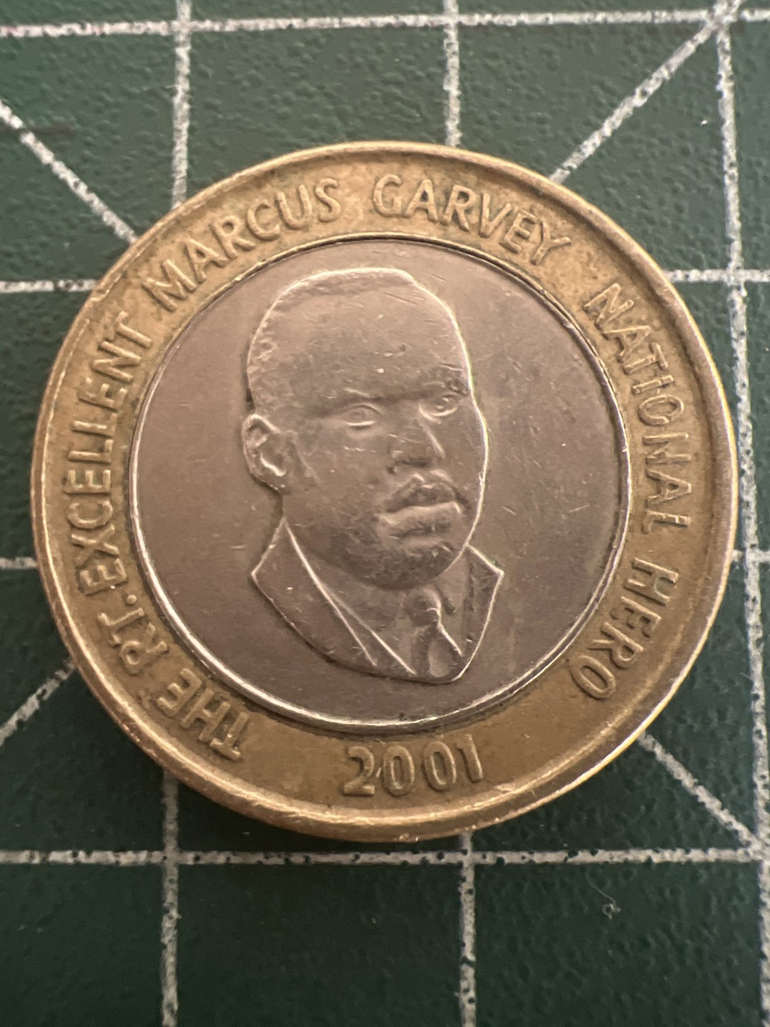 泡泡堂第九十八期  世界硬币纪念章邮票专场（无押金，无佣金，捡漏，全场20包邮，偏远地区除外） 牙买加双色20刀