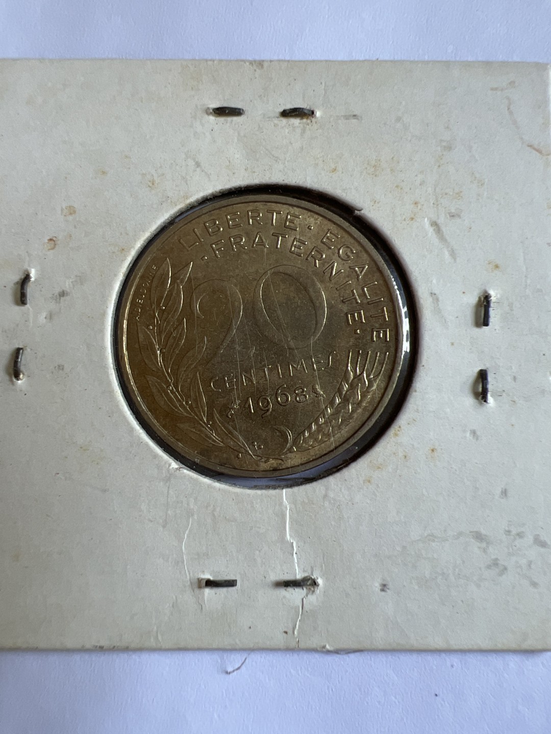 泡泡堂第167期  世界硬币邮票专场（无押金，无佣金，捡漏，全场20包邮，偏远地区除外） 法国二十分