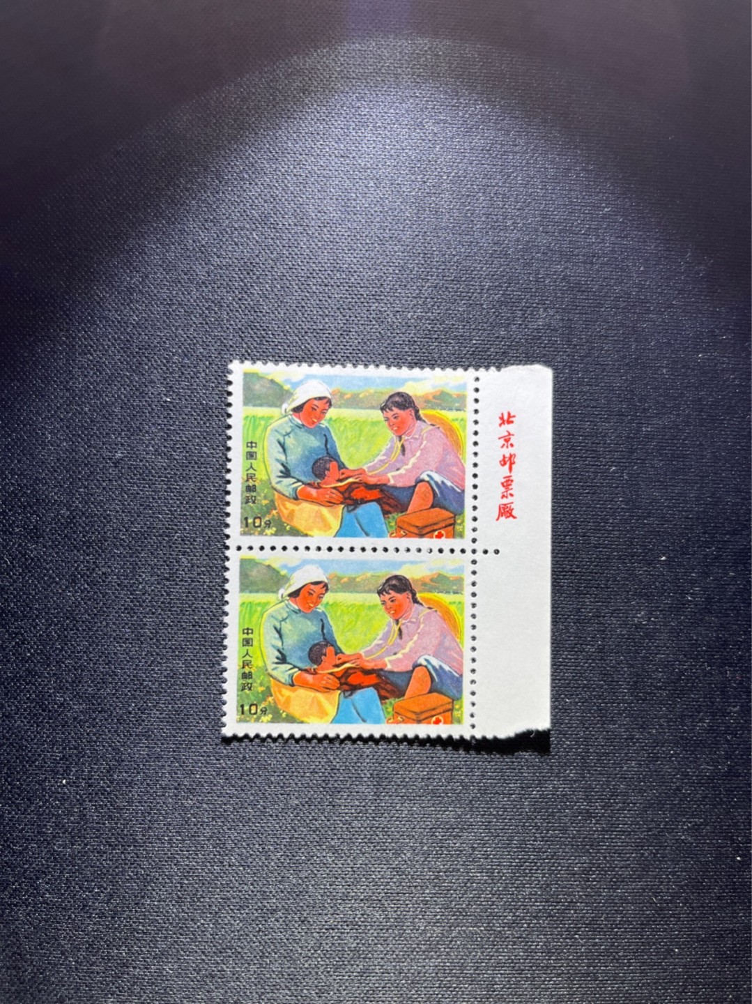 洪涛臻品 精选邮票限时拍卖第三十六期 文17  10分  厂名 2连一组，全品，三俗稀缺，喜欢不要错过，全品可评级。！《ASG评级处于初级阶段，注意建仓便宜的版撕货，未来市场前景不可估量！！！！》