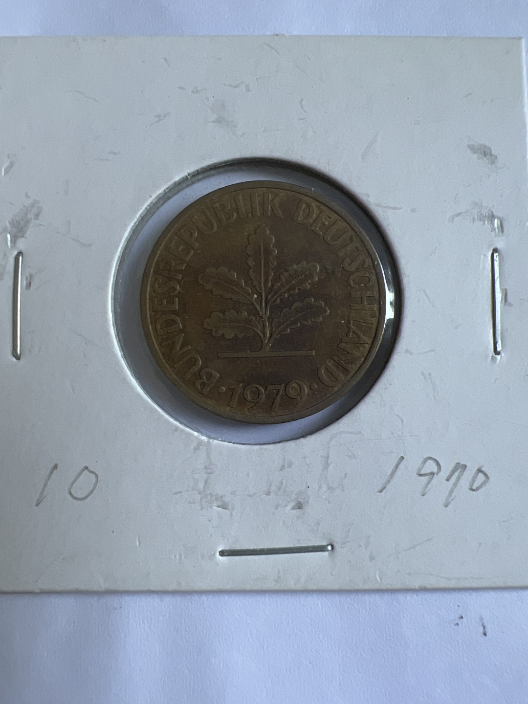 泡泡堂第102期  世界硬币邮票专场（无押金，无佣金，捡漏，全场20包邮，偏远地区除外） 德国十芬尼