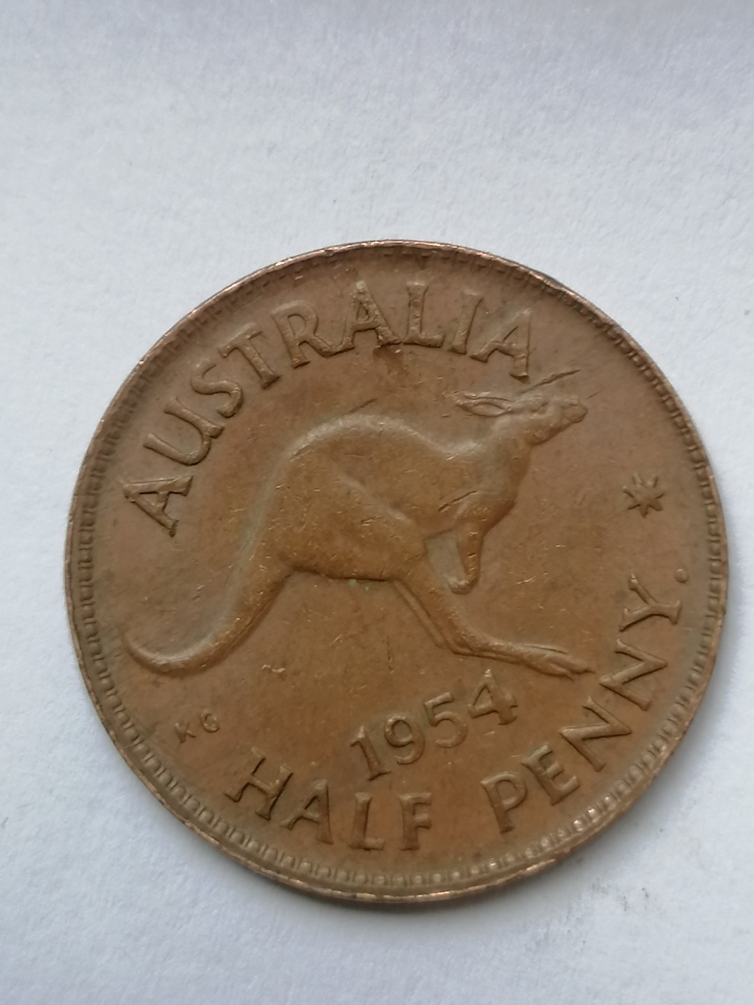 世界钱币专场 54年袋鼠币