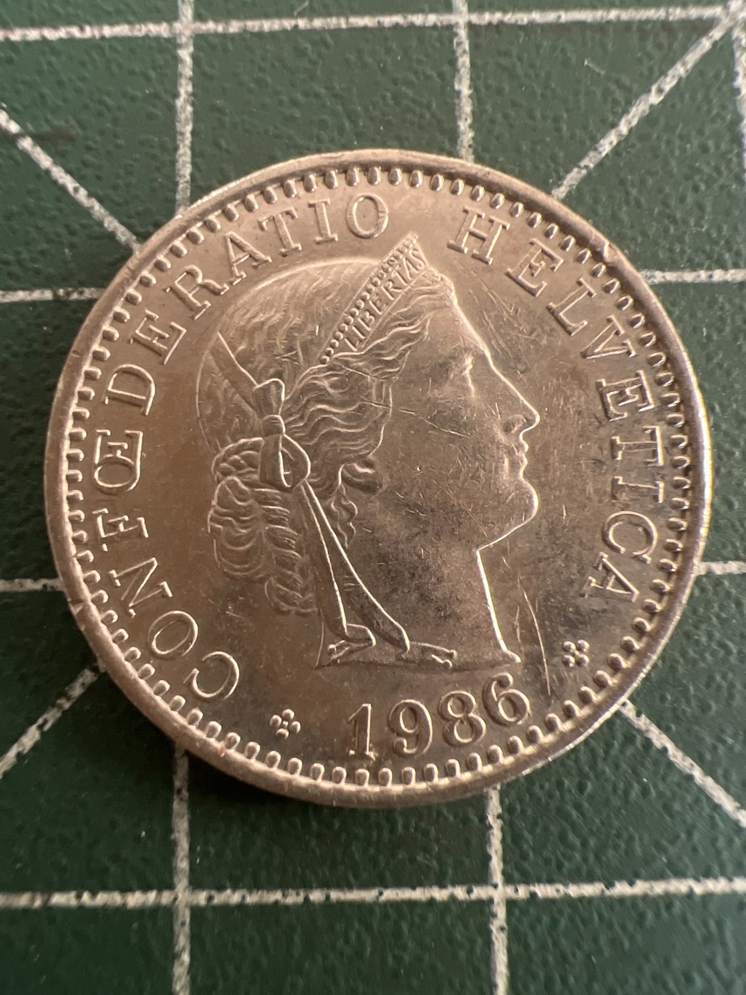 泡泡堂第九十八期  世界硬币纪念章邮票专场（无押金，无佣金，捡漏，全场20包邮，偏远地区除外） 瑞士二十分