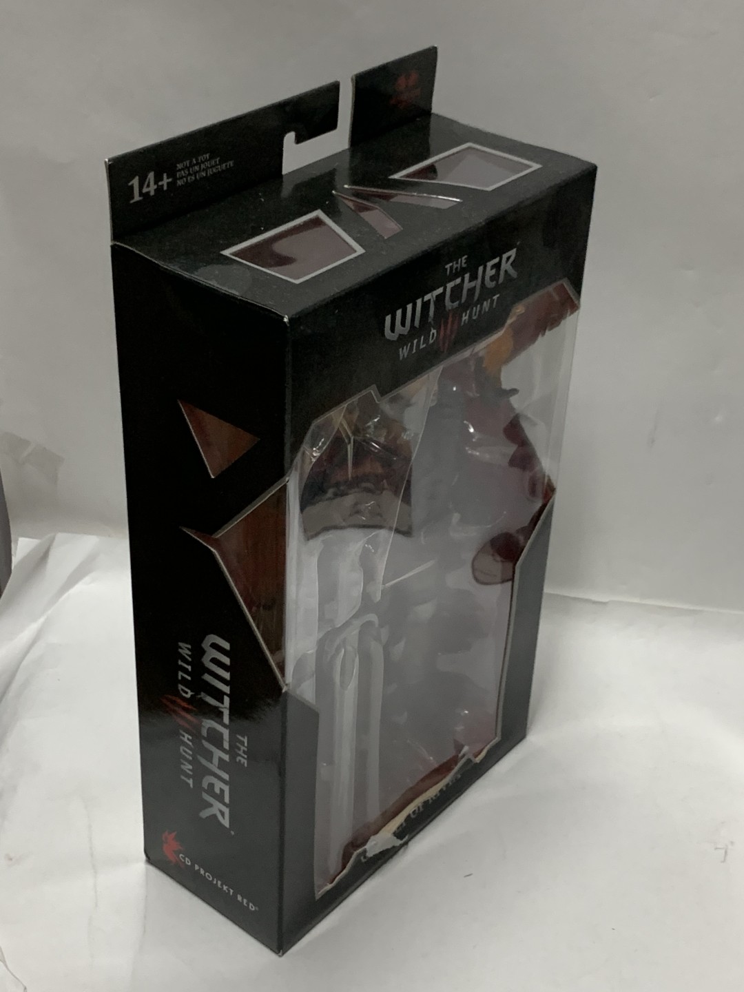 零元拍：Mcfarlane麦克法兰巫师3 杰洛特狼盔甲7寸可动人偶手办，全新未拆。