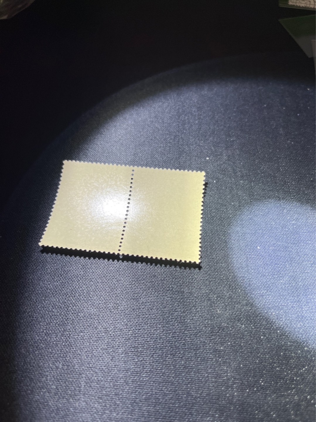 洪涛臻品 精选邮票限时拍卖第三十六期 纪92古科  8-4 盖销  2连，中间戳，完美品相。版撕全品嘎嘎绝 。解放初的经典票，整版撕开，面艳胶白，票挺洁净，齿孔完美。老纪特的版票资源十分稀缺难寻，机会来临时必须抓住，存货有限，售完即撤