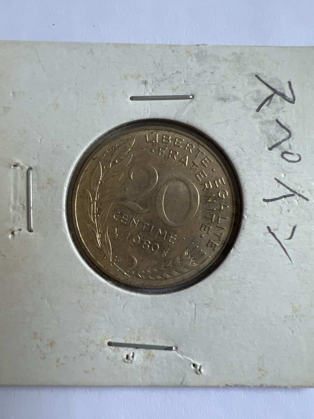 泡泡堂第167期  世界硬币邮票专场（无押金，无佣金，捡漏，全场20包邮，偏远地区除外） 法国二十分