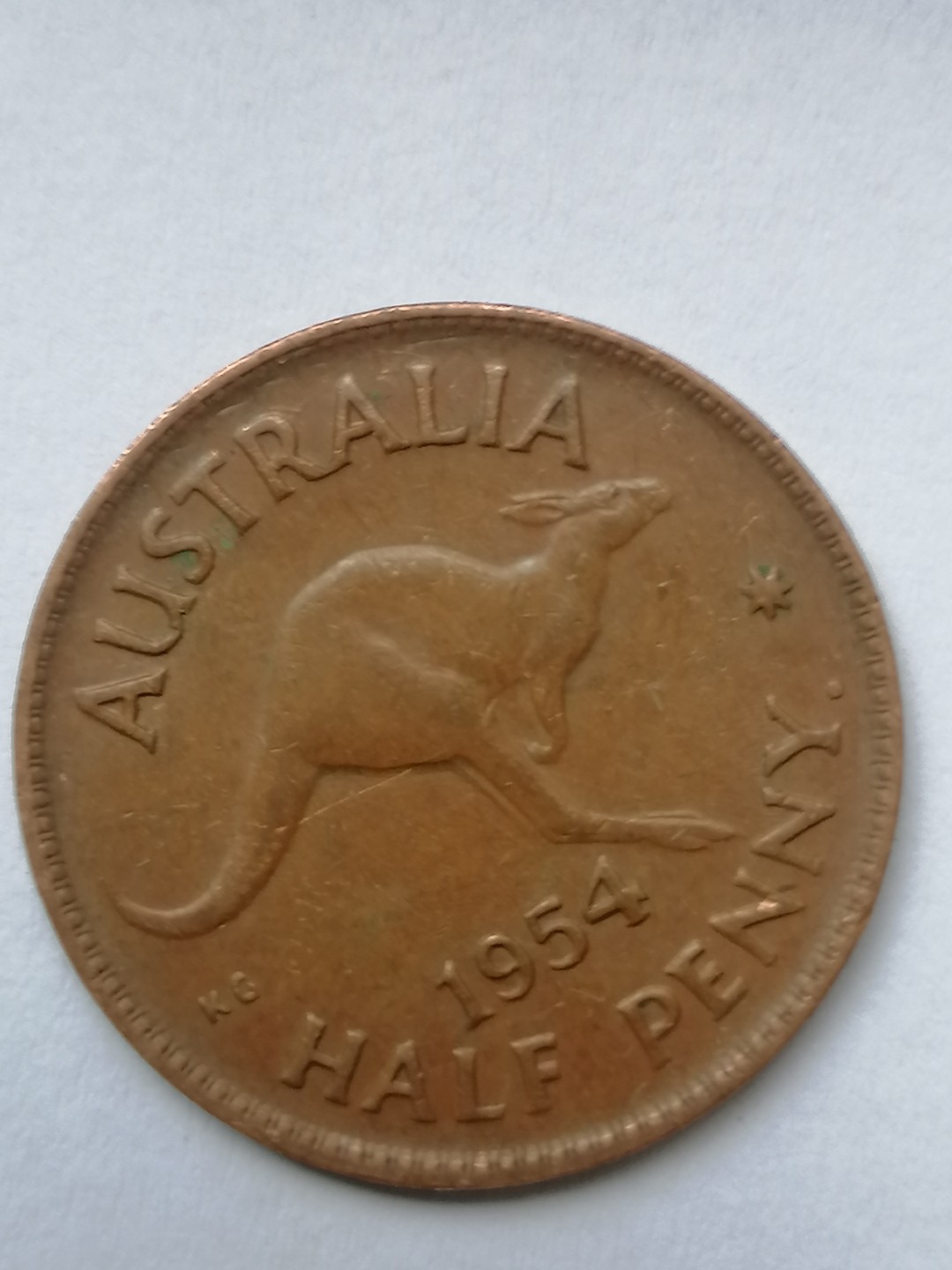 世界钱币专场 54年袋鼠币