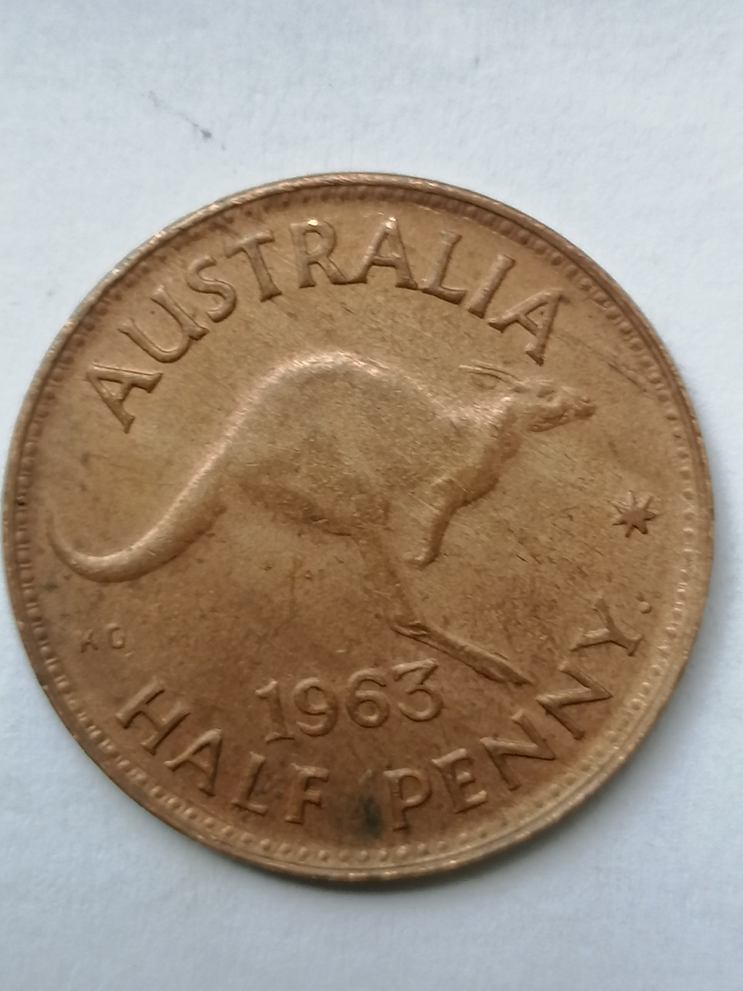 钱币专场 63年袋鼠币