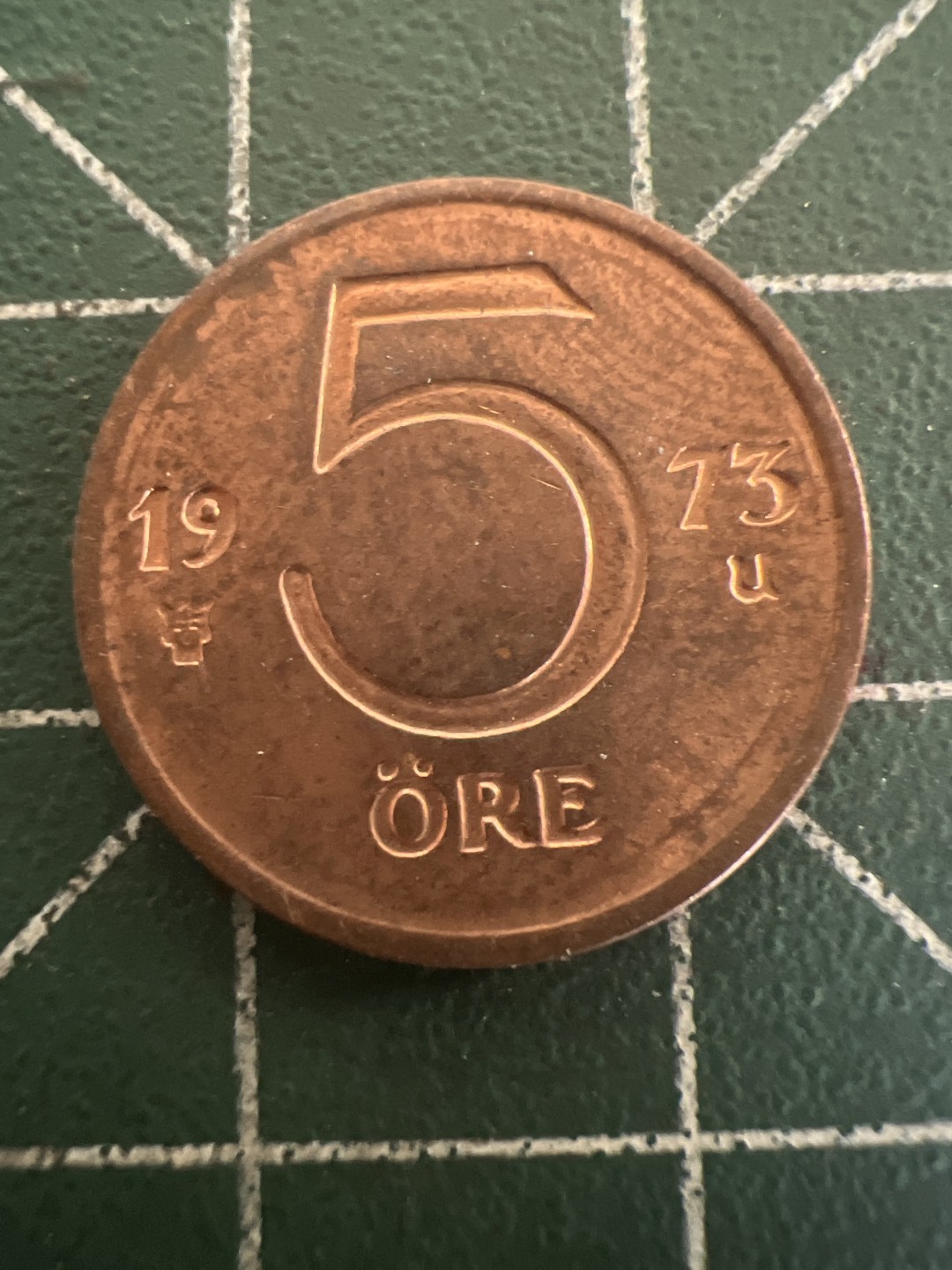 泡泡堂第九十八期  世界硬币纪念章邮票专场（无押金，无佣金，捡漏，全场20包邮，偏远地区除外） 瑞典1973年5欧尔