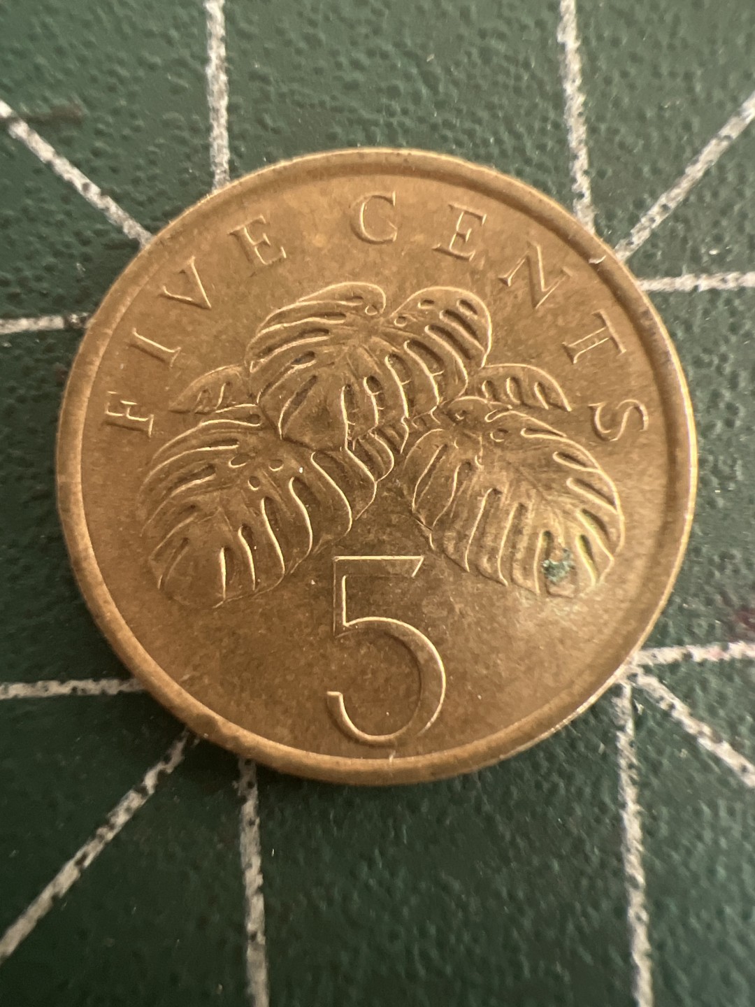 泡泡堂第九十八期  世界硬币纪念章邮票专场（无押金，无佣金，捡漏，全场20包邮，偏远地区除外） 新加坡五分