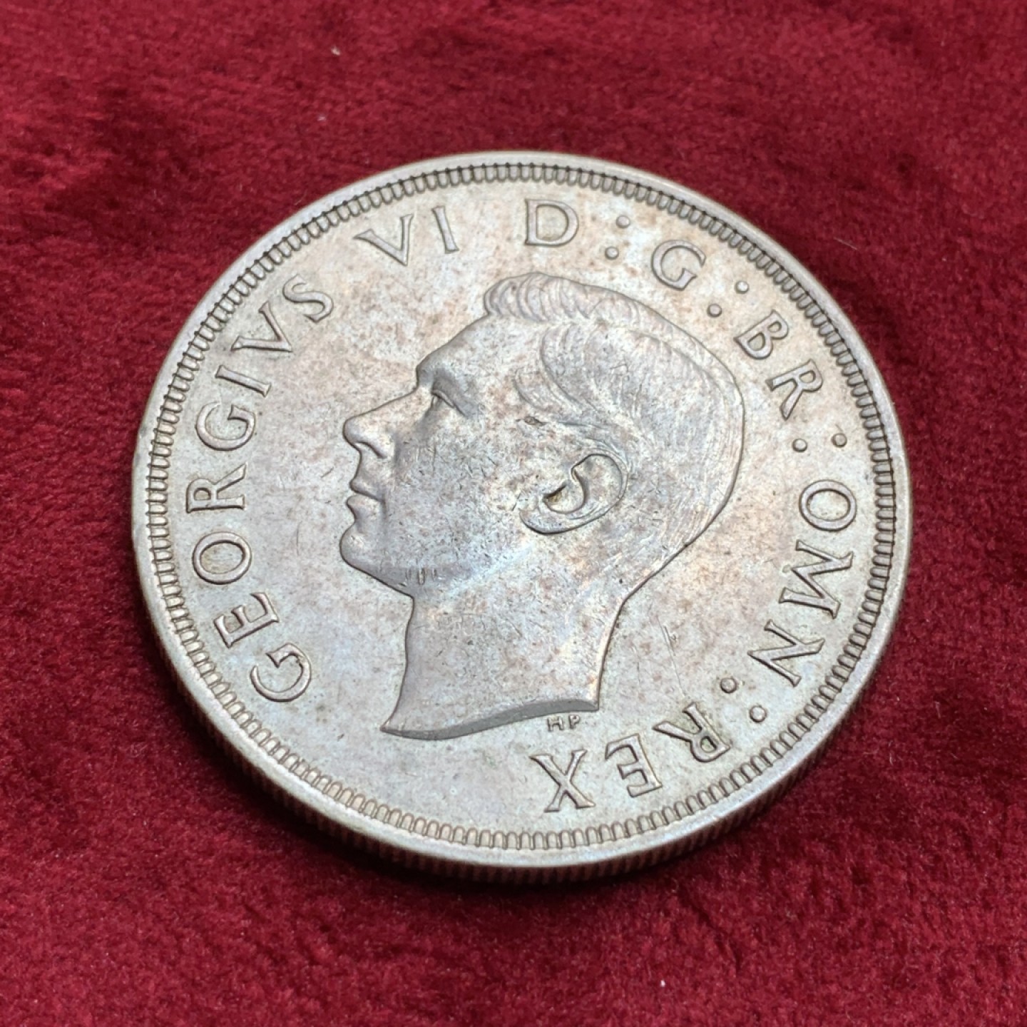 《竞宝斋》第97场-本周四 （满2件或者满200包顺丰） 英国1937年 乔六 登基纪念  1克朗 银币