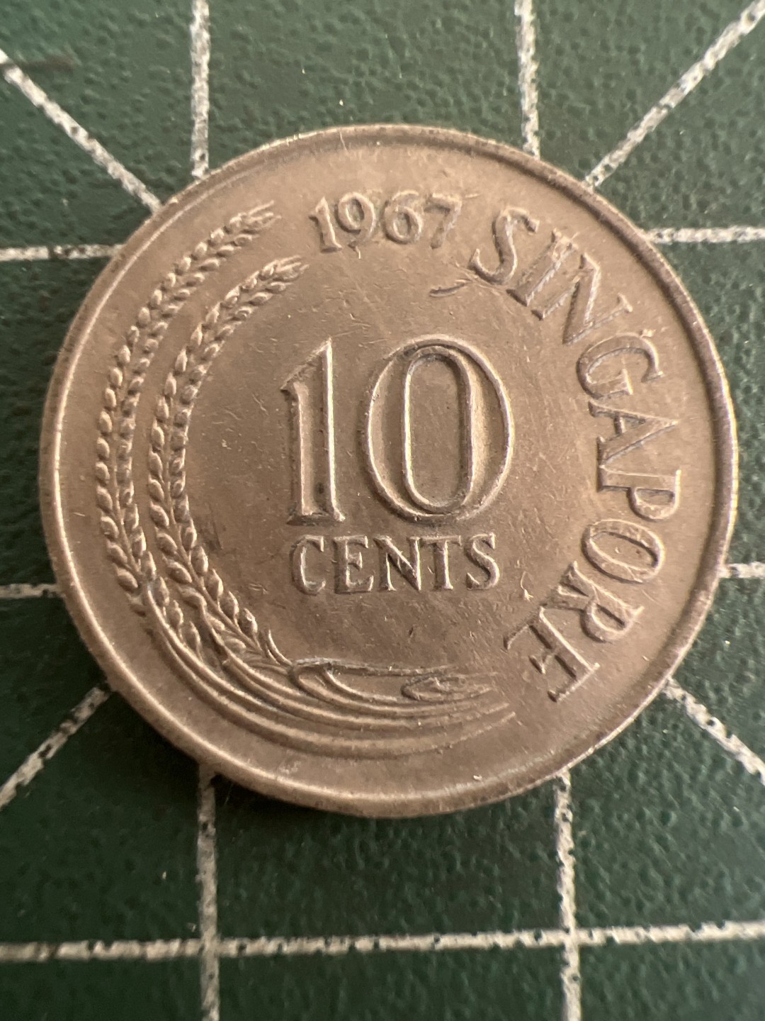 泡泡堂第九十八期  世界硬币纪念章邮票专场（无押金，无佣金，捡漏，全场20包邮，偏远地区除外） 新加坡老十分