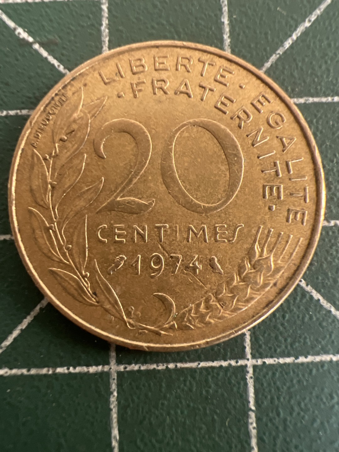 泡泡堂第九十八期  世界硬币纪念章邮票专场（无押金，无佣金，捡漏，全场20包邮，偏远地区除外） 法国二十分