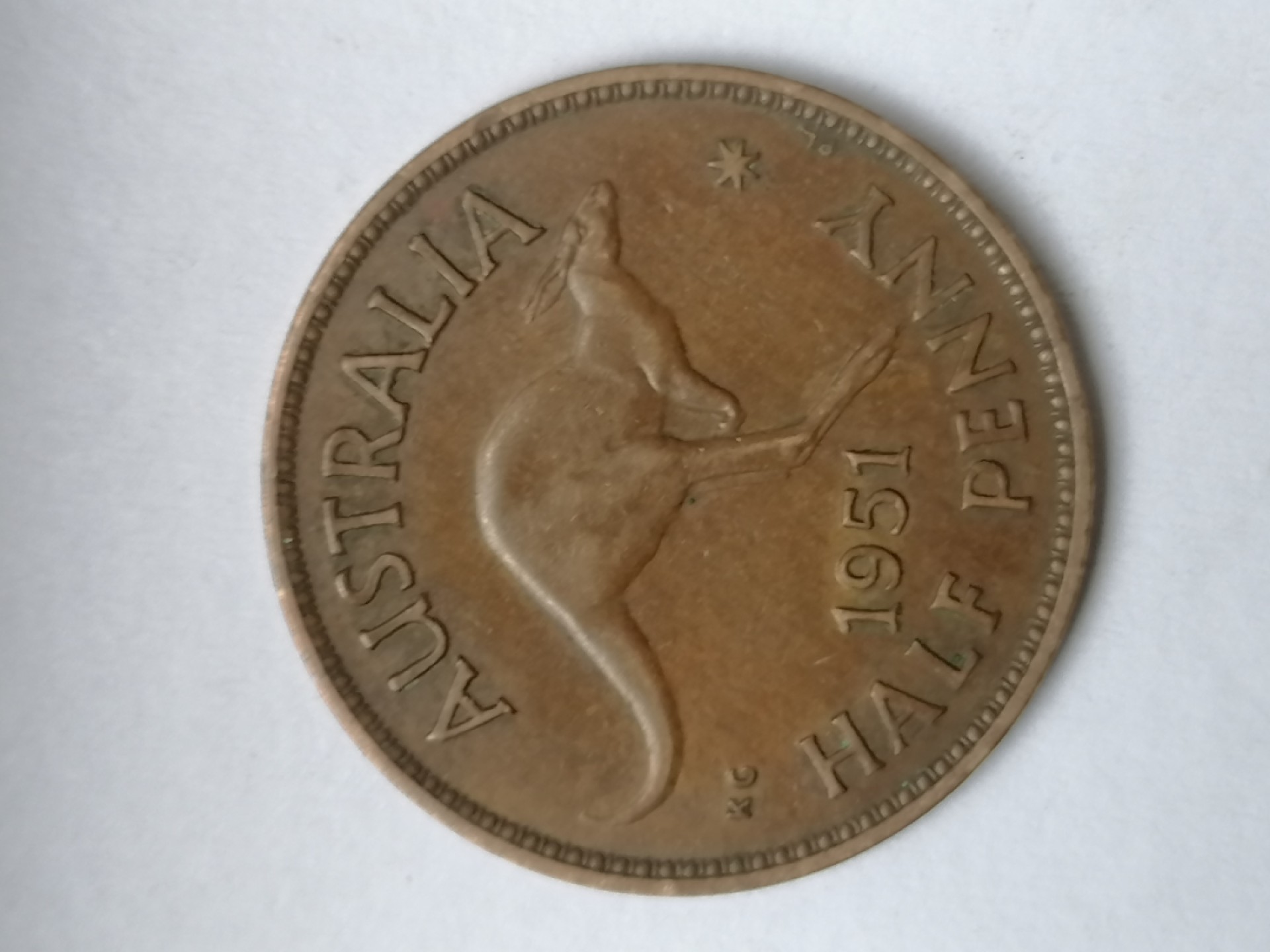 钱币专场 51年袋鼠币