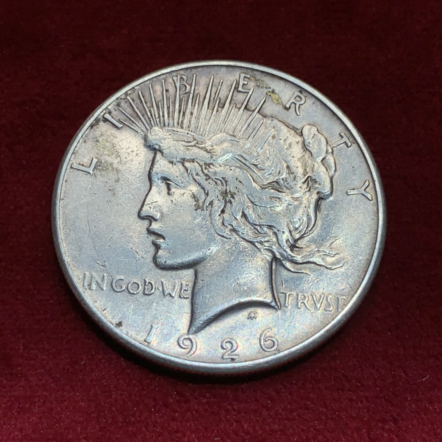 《竞宝斋》第97场-本周四 （满2件或者满200包顺丰） 美国 1926年 和平 大银币