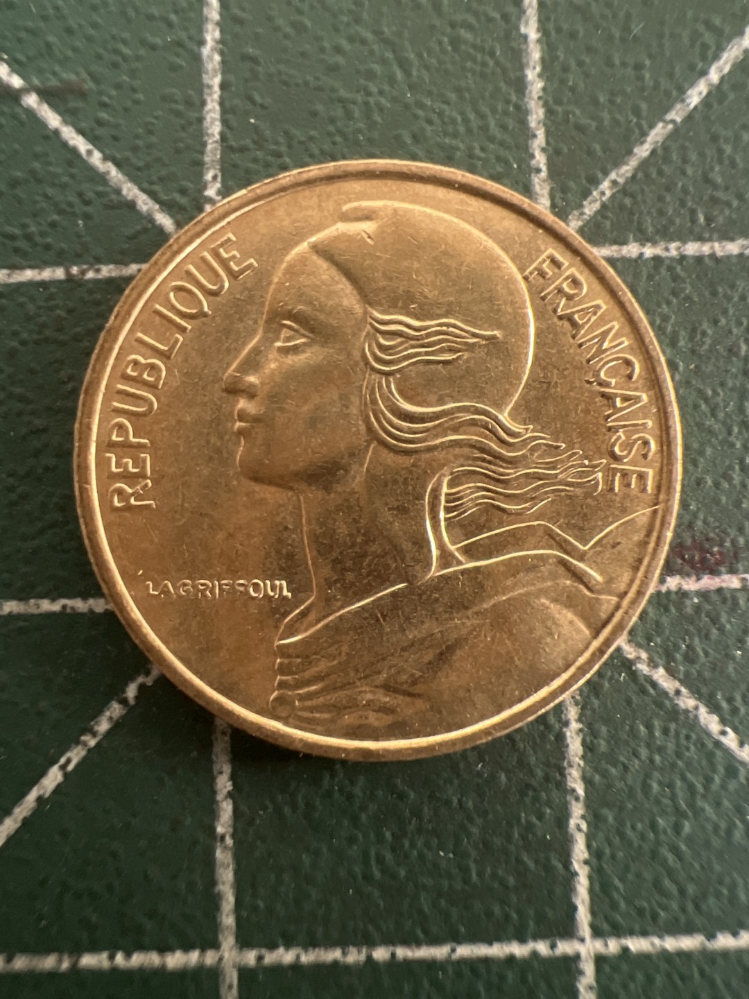 泡泡堂第九十八期  世界硬币纪念章邮票专场（无押金，无佣金，捡漏，全场20包邮，偏远地区除外） 法国五分