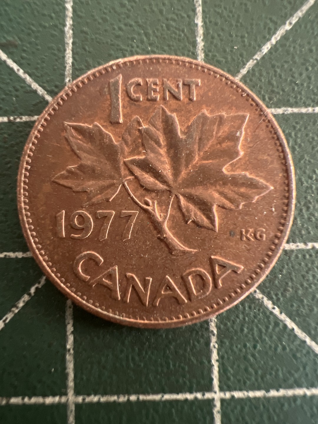 泡泡堂第九十八期  世界硬币纪念章邮票专场（无押金，无佣金，捡漏，全场20包邮，偏远地区除外） 加拿大77年一分