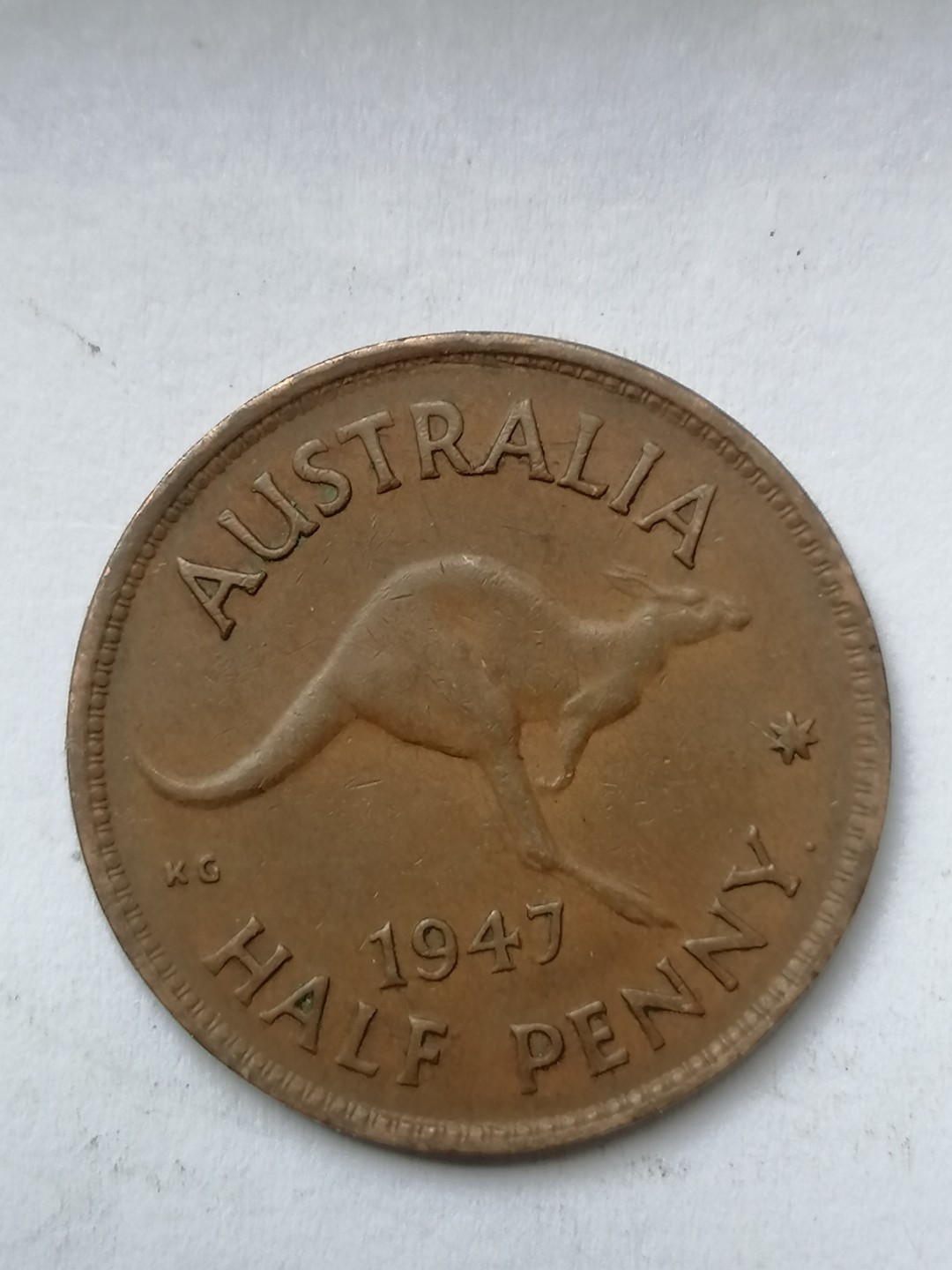 钱币专场 47年袋鼠币