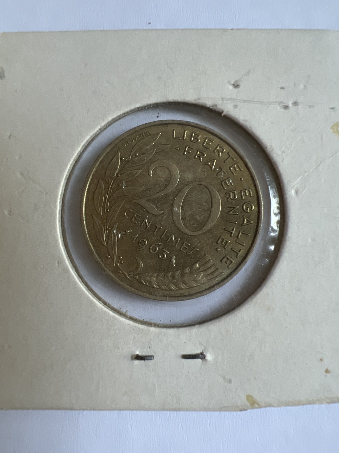 泡泡堂第167期  世界硬币邮票专场（无押金，无佣金，捡漏，全场20包邮，偏远地区除外） 法国二十分