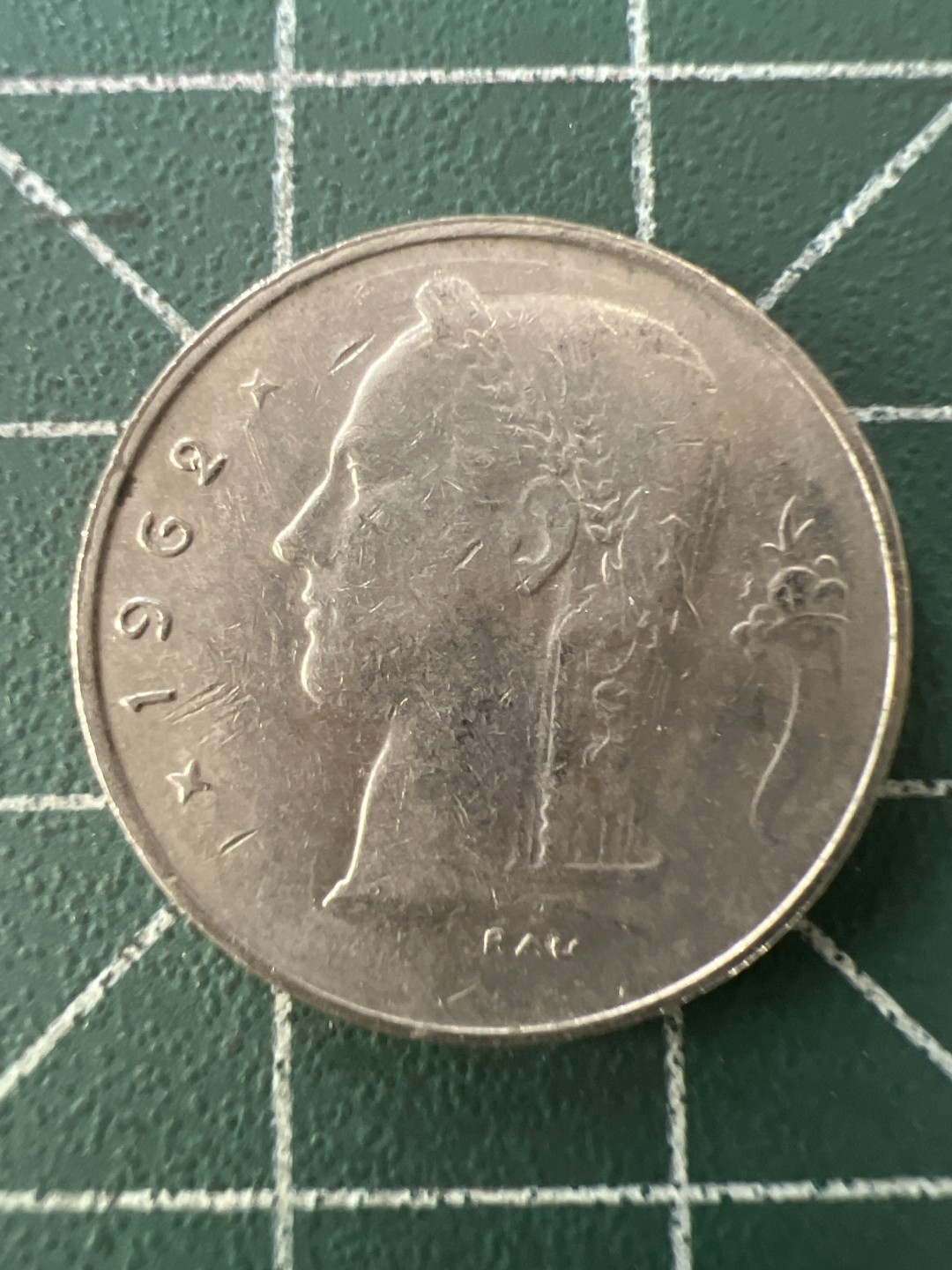 泡泡堂第九十九期  世界硬币专场（无押金，无佣金，捡漏，全场20包邮，偏远地区除外） 比利时1法