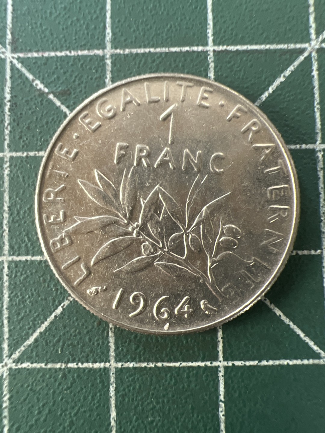 泡泡堂第九十九期  世界硬币专场（无押金，无佣金，捡漏，全场20包邮，偏远地区除外） 法国一法郎