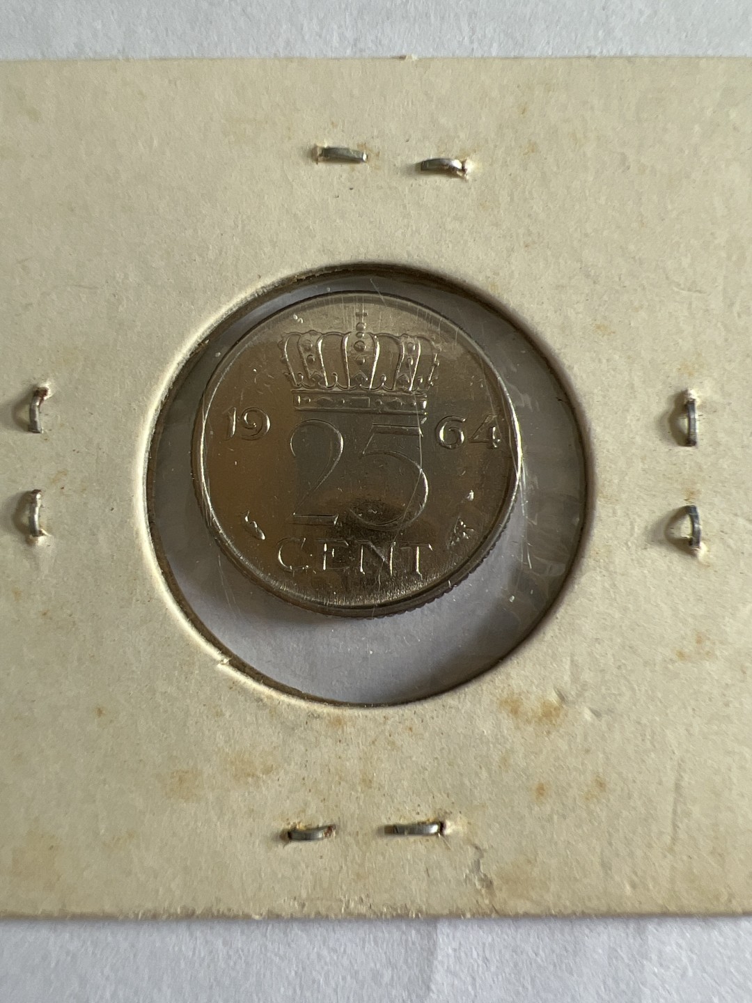 泡泡堂第104期  世界硬币明信片邮票专场（无押金，无佣金，捡漏，全场20包邮，偏远地区除外） 荷兰25分