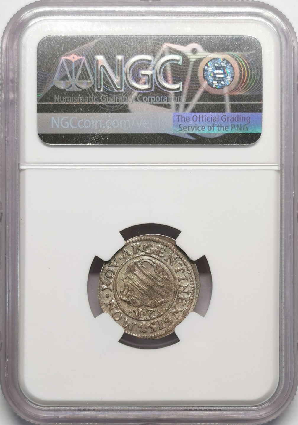 凡希社世界钱币微拍第二百十三期 1624-32斯特拉斯堡2K银辅币NGC-AUD