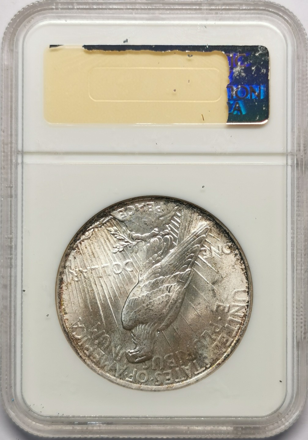 凡希社世界钱币微拍第二百十三期 1922美国和平壹元NGC-MS64