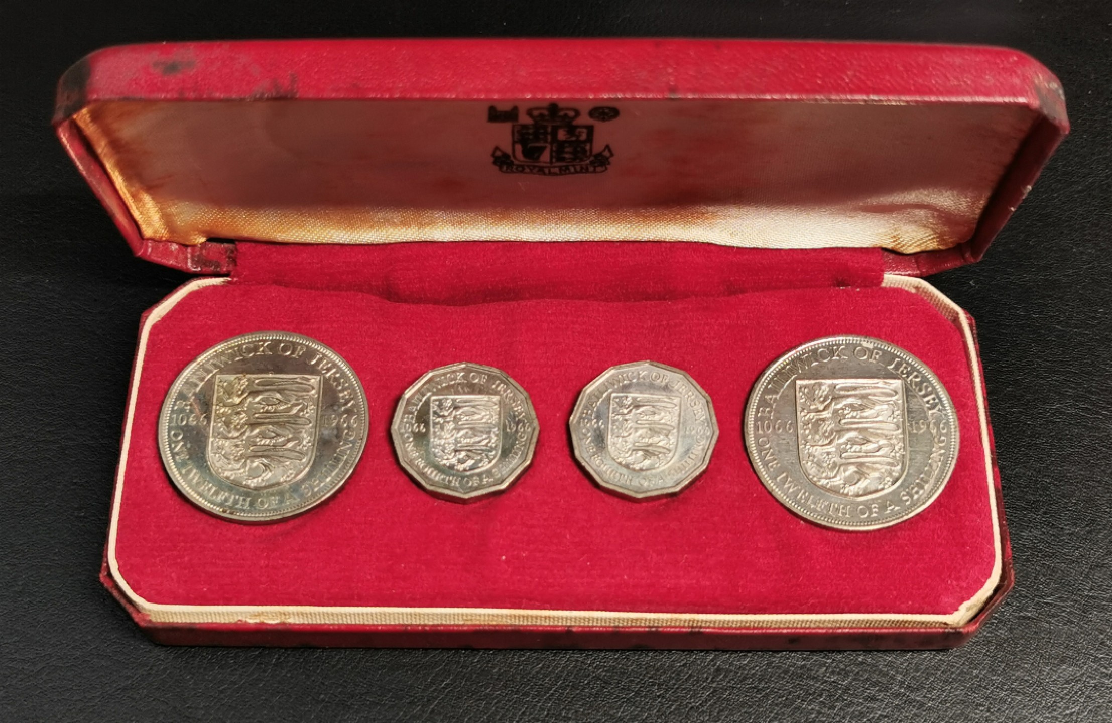 凡希社世界钱币微拍第二百十三期 荐！1966泽西岛off metal精铸PS原盒 出谱品？