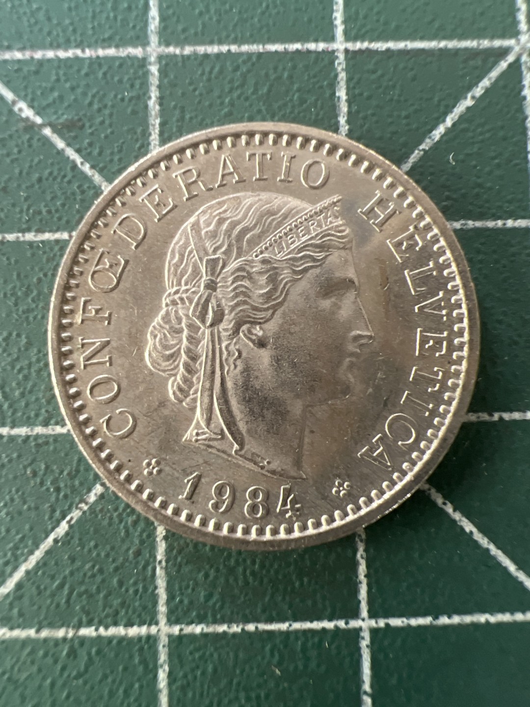 泡泡堂第九十九期  世界硬币专场（无押金，无佣金，捡漏，全场20包邮，偏远地区除外） 瑞士二十分