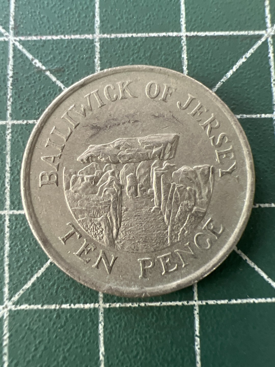 泡泡堂第九十九期  世界硬币专场（无押金，无佣金，捡漏，全场20包邮，偏远地区除外） 泽西岛少见十分