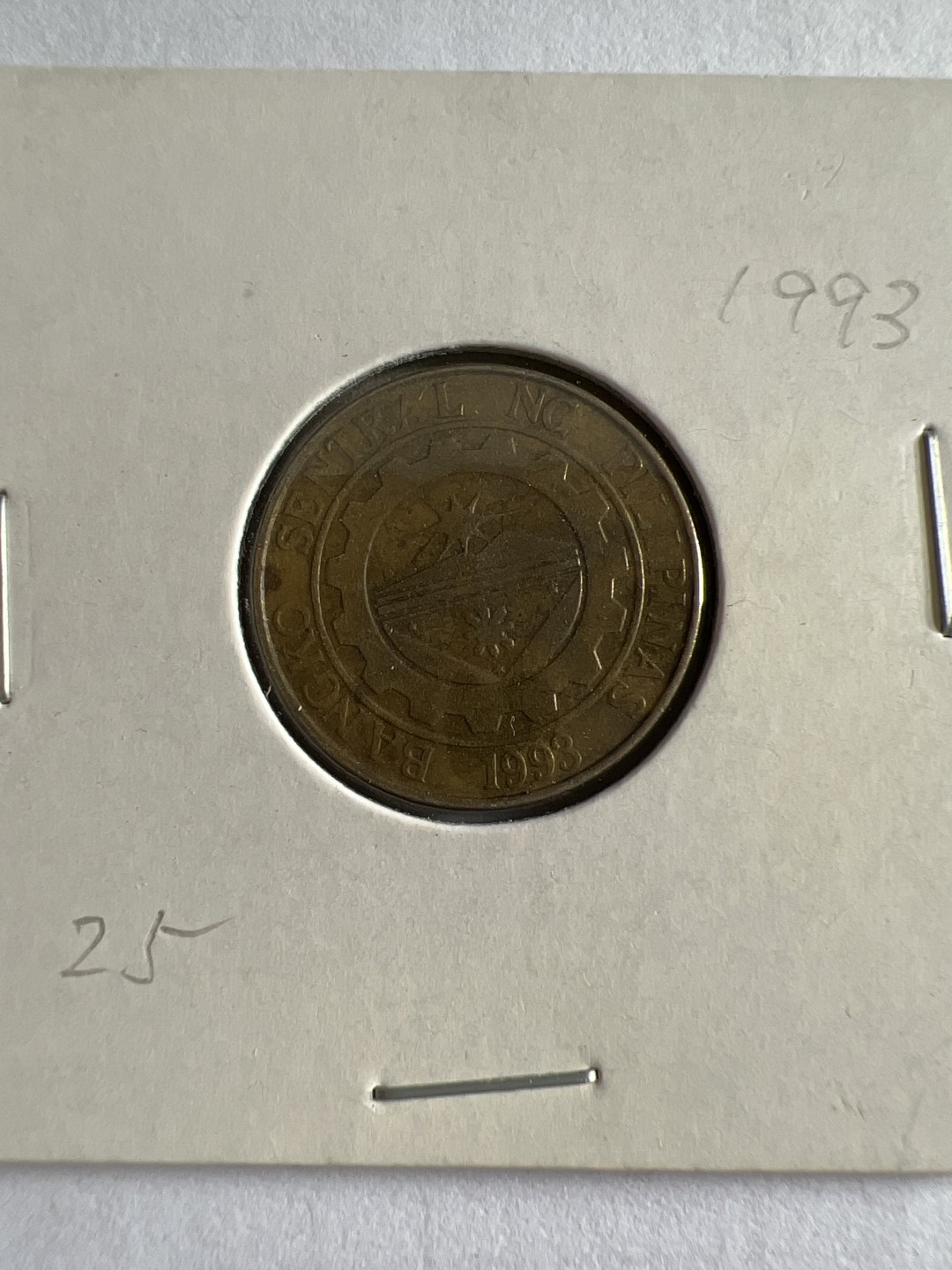 泡泡堂第104期  世界硬币明信片邮票专场（无押金，无佣金，捡漏，全场20包邮，偏远地区除外） 菲律宾25分