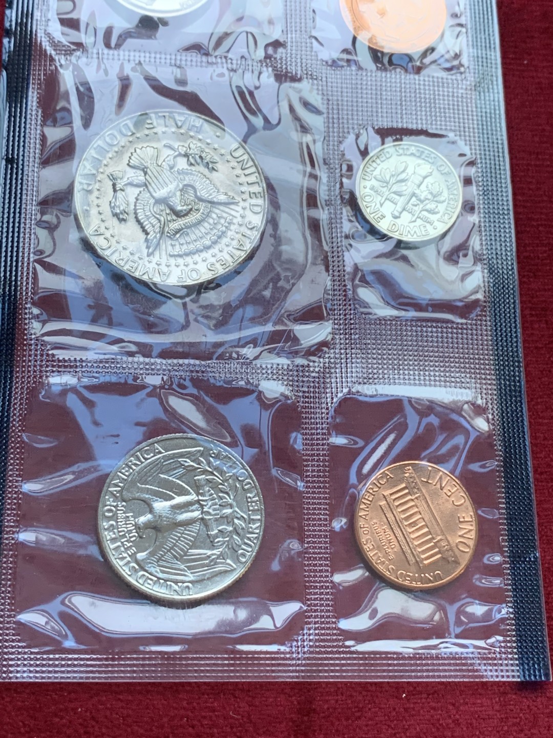 《竞宝斋》第98场-本周日，周一2场连拍（全场不限金额包邮） 1984年美国原厂套币（丹佛D厂+费城P厂，原封原证）