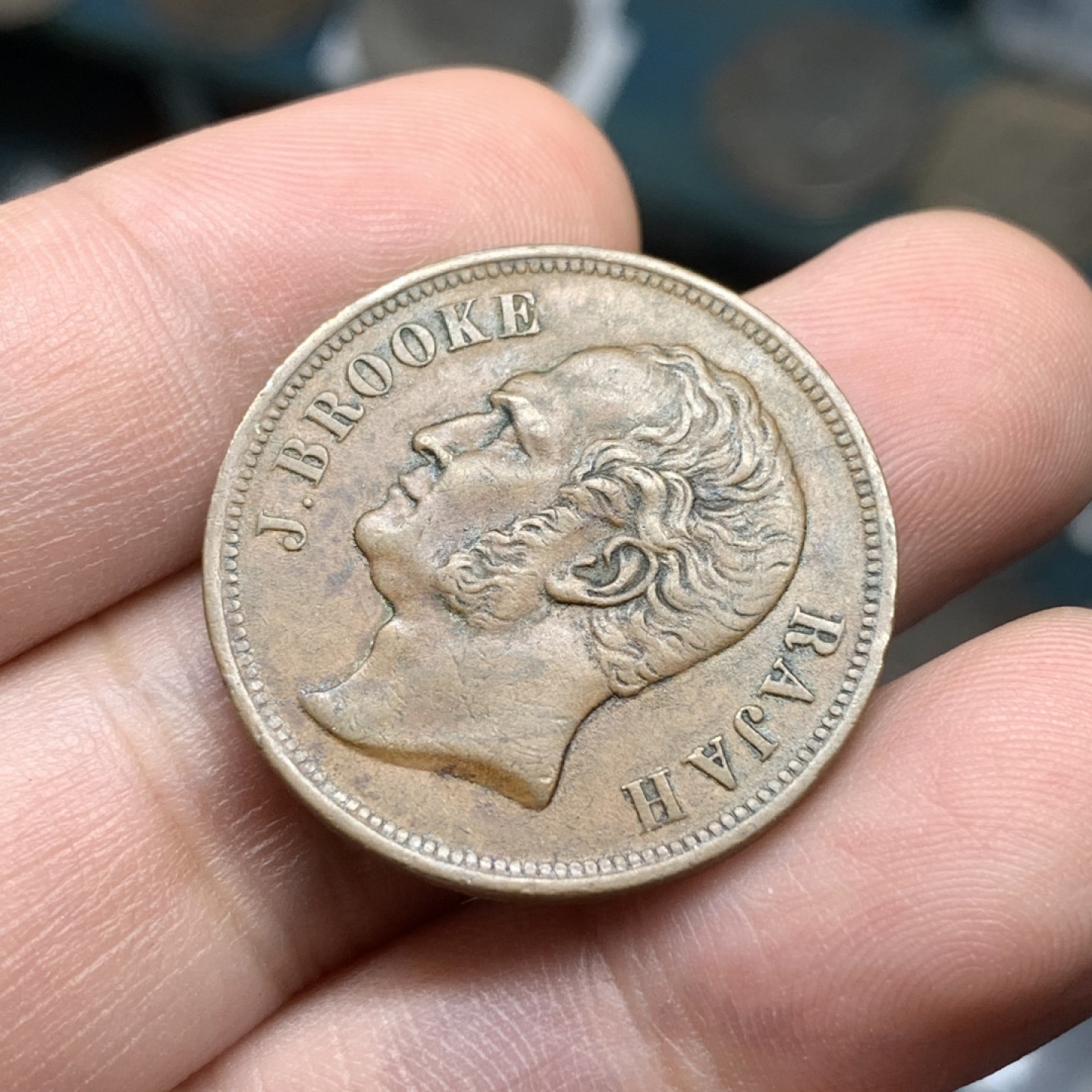 《竞宝斋》第98场-本周日，周一2场连拍（全场不限金额包邮） 沙捞越1863年版三枚 1/4分1/2分1分，稀少2枚均NGC评级