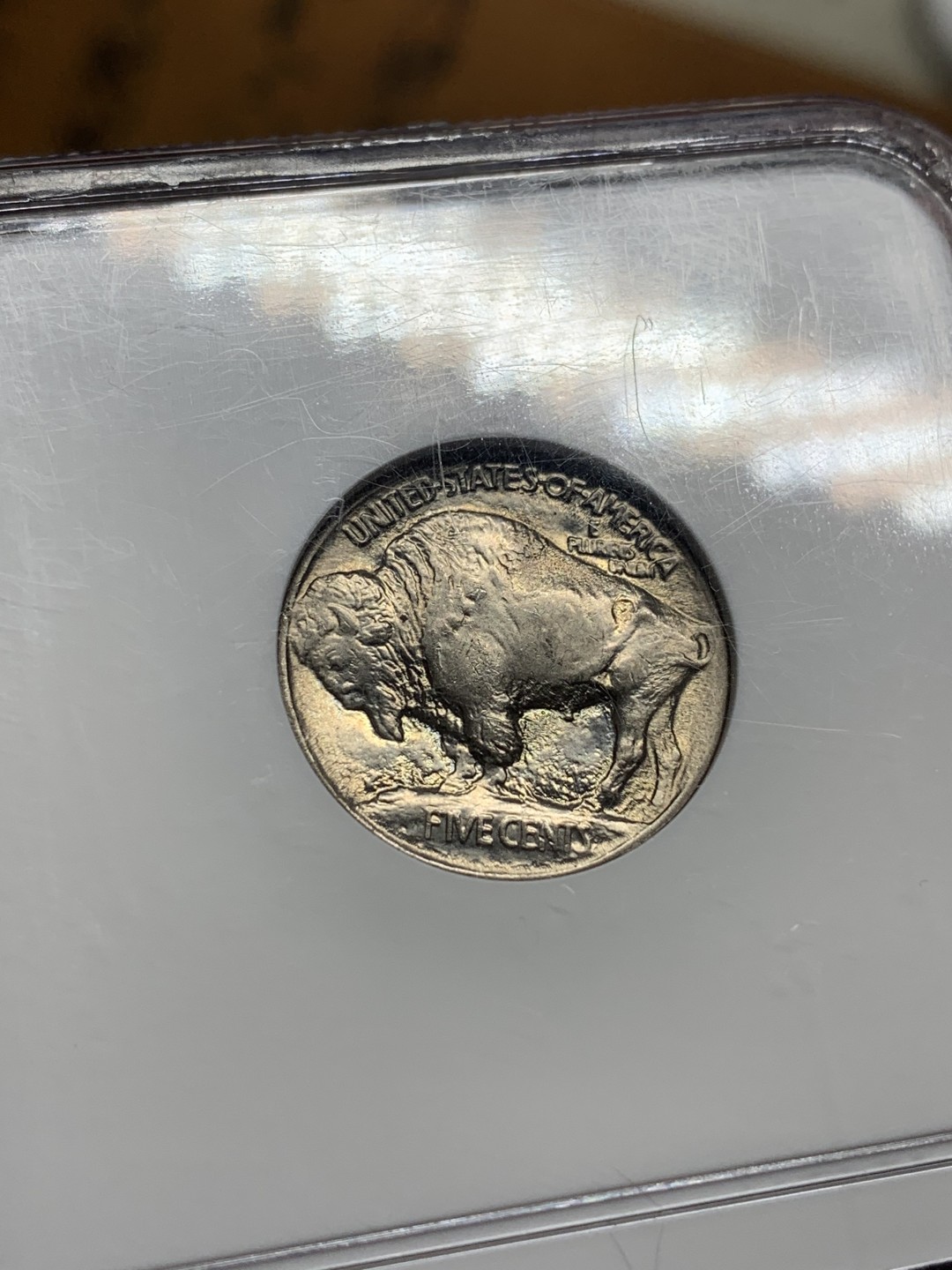 《竞宝斋》第98场-本周日，周一2场连拍（全场不限金额包邮） NGC MS66 美国 1913年 早期年份 印第安 牦牛 5美分