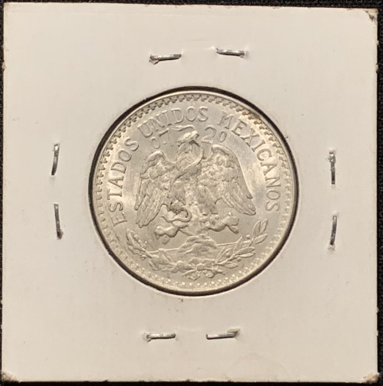 紫瑗钱币——第210期拍卖 墨西哥 1939年 鹰洋 50分 8.33克 0.72银 UNC