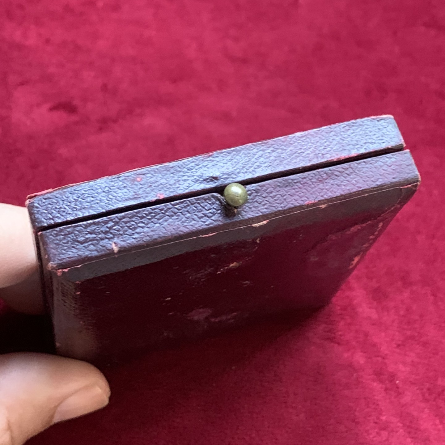 《竞宝斋》第98场-本周日，周一2场连拍（全场不限金额包邮） 荷兰 1933 阿纳姆 建城700周年 原盒铜章 50mm48.5克品相好