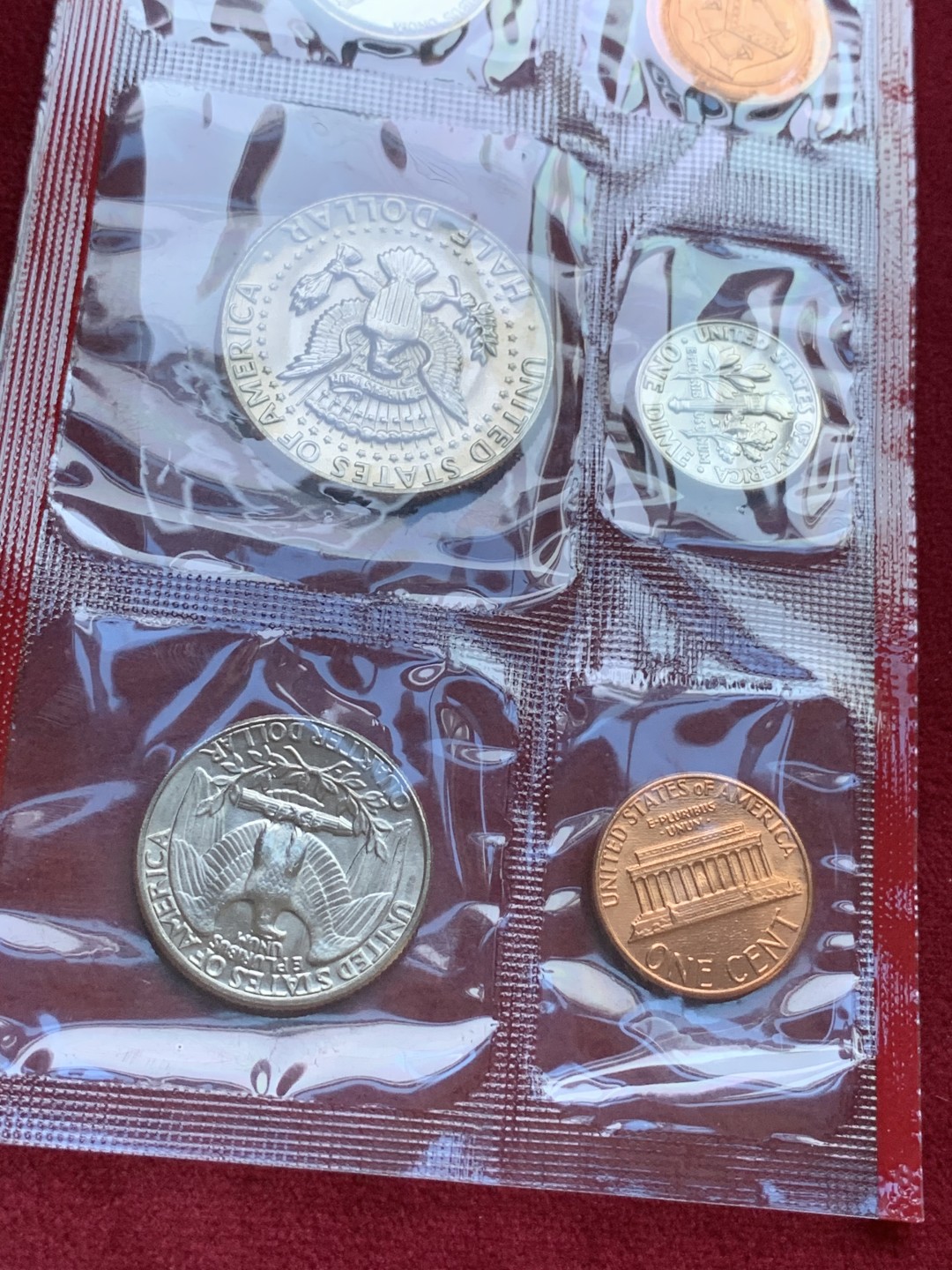 《竞宝斋》第98场-本周日，周一2场连拍（全场不限金额包邮） 1984年美国原厂套币（丹佛D厂+费城P厂，原封原证）