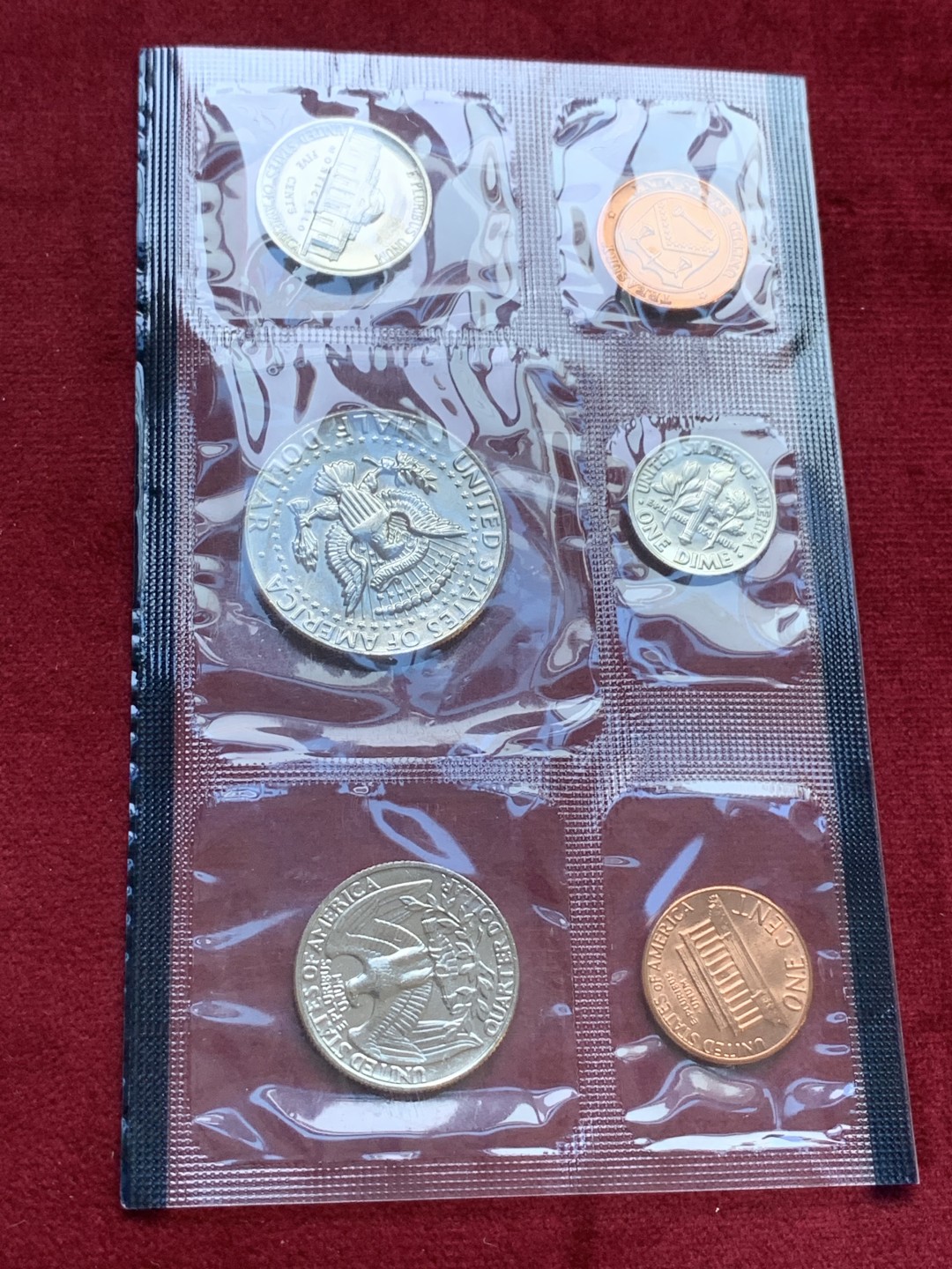 《竞宝斋》第98场-本周日，周一2场连拍（全场不限金额包邮） 1984年美国原厂套币（丹佛D厂+费城P厂，原封原证）