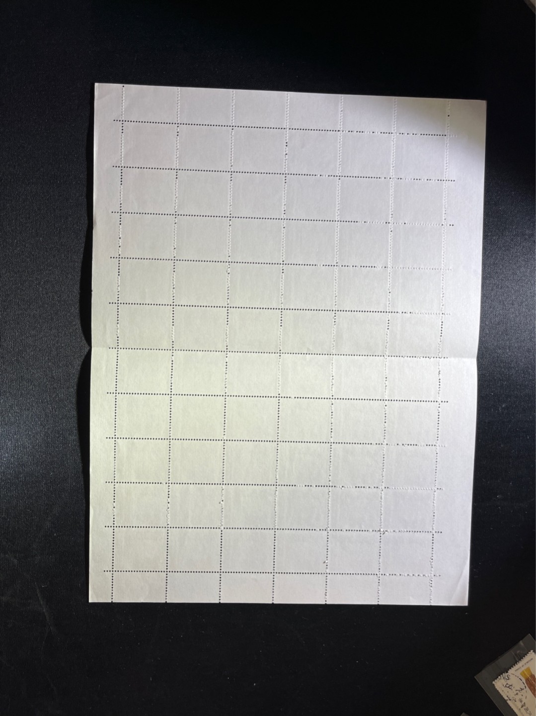 洪涛臻品 精选邮票限时拍卖第三十八期 普21 3分黄果树瀑布 整版60枚 折版 全品，喜欢不要错过