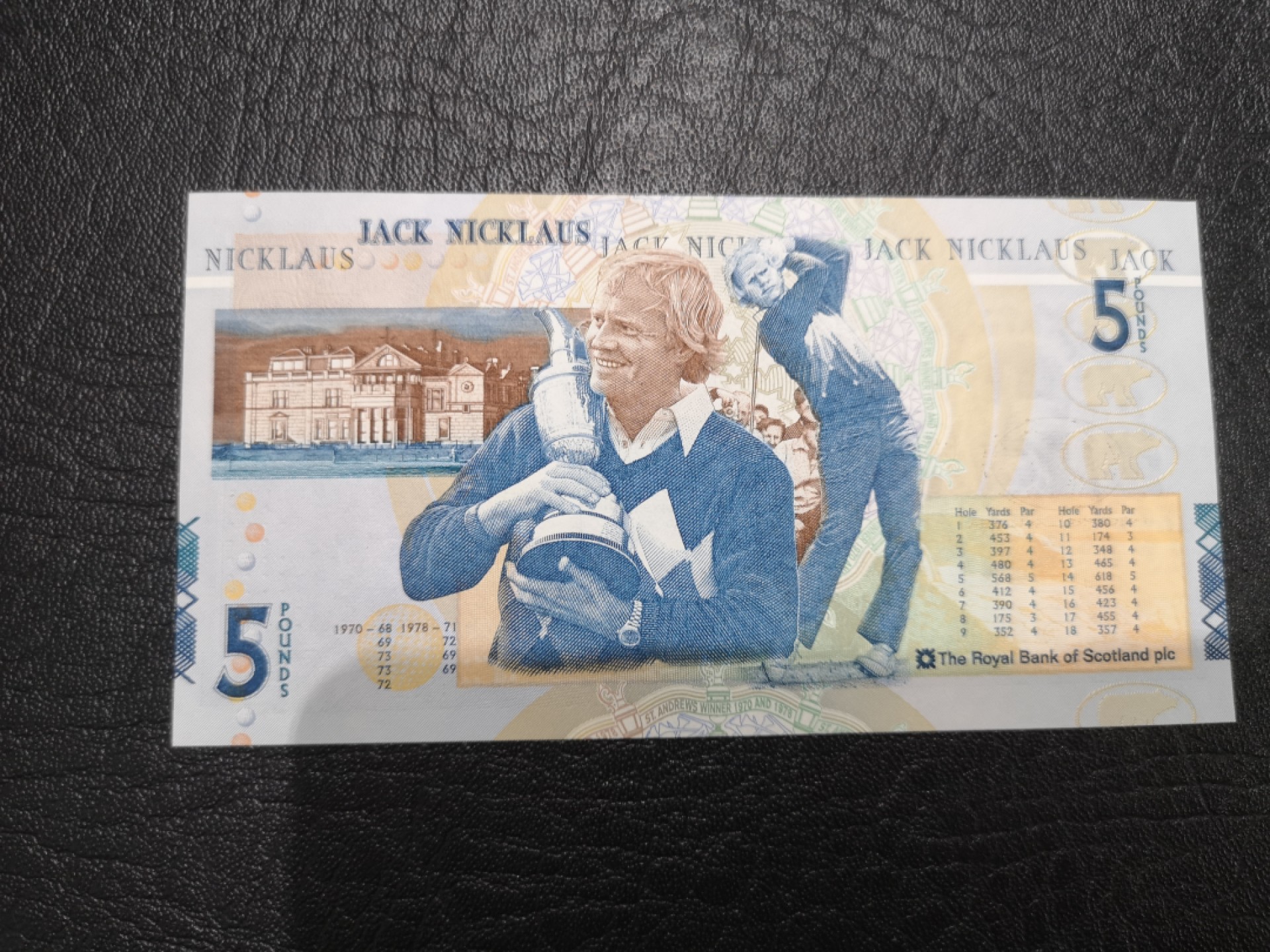 《外钞收藏家》第二百零五期 苏格兰经典专场👍 苏格兰皇家银行-2005-5镑	JWN 0885375	P-365	尼古拉斯退役	全新UNC