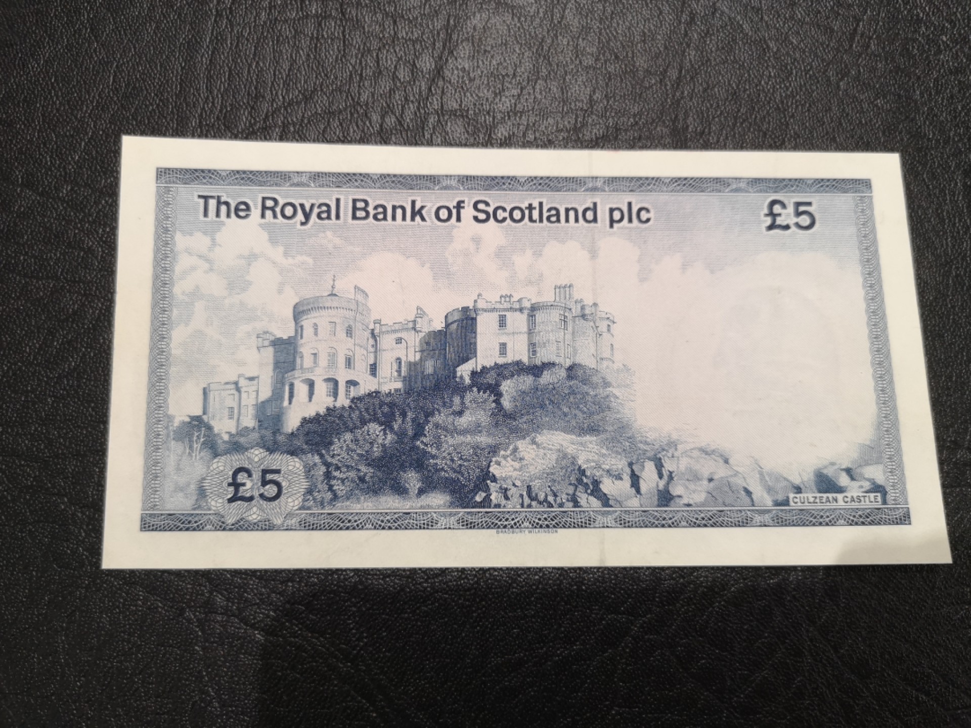 《外钞收藏家》第二百零五期 苏格兰经典专场👍 苏格兰皇家银行-1985-5镑	B/54 882725	P-342  AU品相