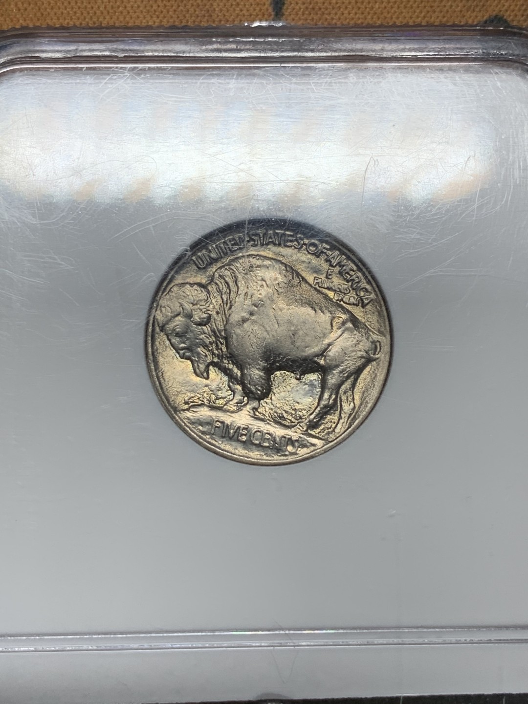 《竞宝斋》第98场-本周日，周一2场连拍（全场不限金额包邮） NGC MS66 美国 1913年 早期年份 印第安 牦牛 5美分