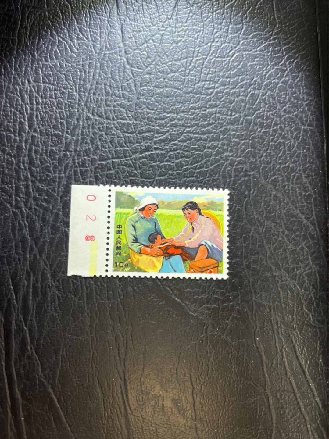洪涛臻品 精选邮票限时拍卖第三十九期 文17  10分  1枚，色标，数字边，全品，三俗稀缺，喜欢不要错过，全品可评级。！《ASG评级处于初级阶段，注意建仓便宜的版撕货，未来市场前景不可估量！！！！》