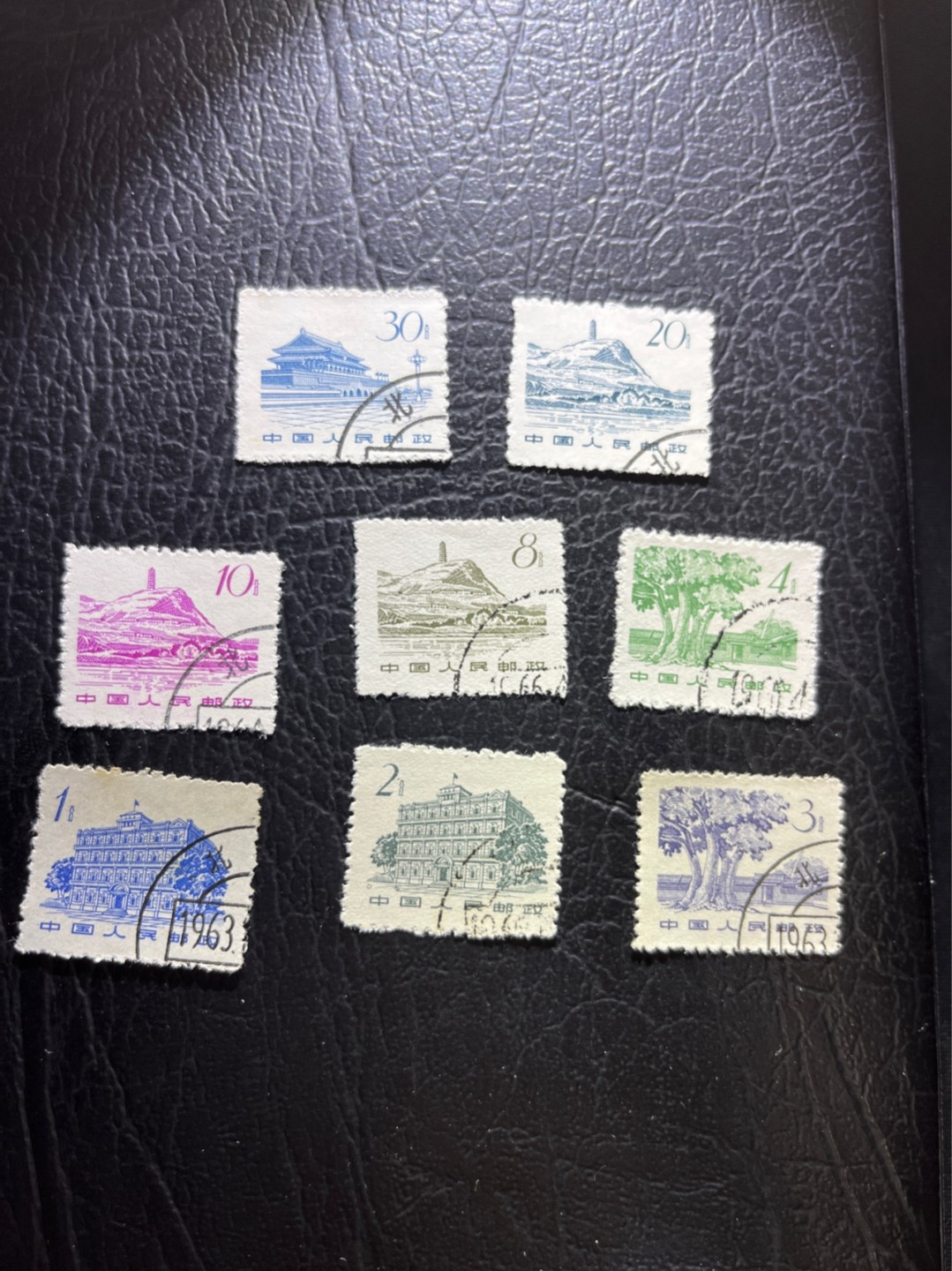 洪涛臻品 精选邮票限时拍卖第三十九期 普12  革命圣地  邮票盖销顺戳 一组 几乎全品 高性价比，喜欢不要错过