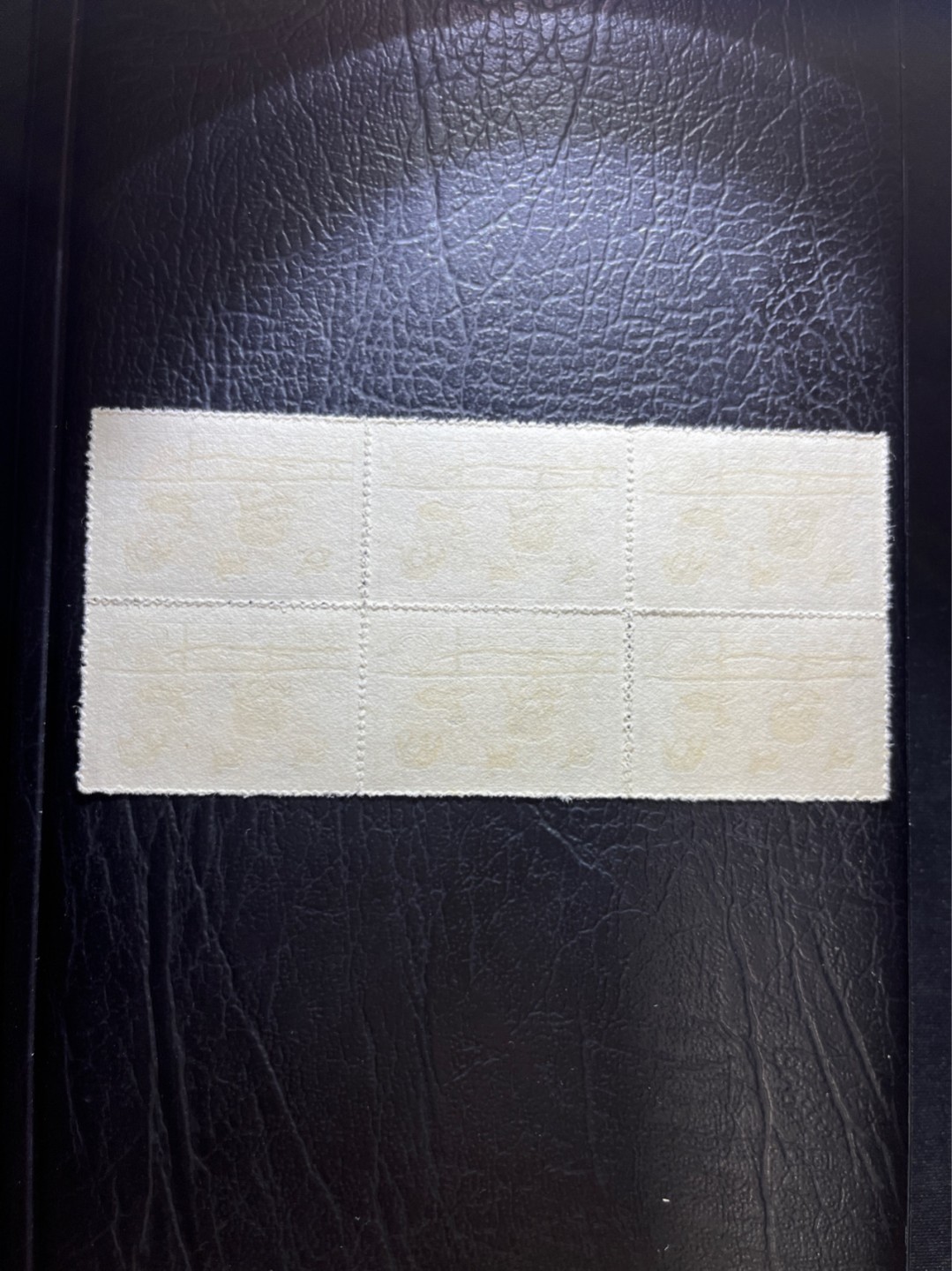 洪涛臻品 精选邮票限时拍卖第七十四期 特37  4-3盖销全品6连，难得的硬挺的全品！ 