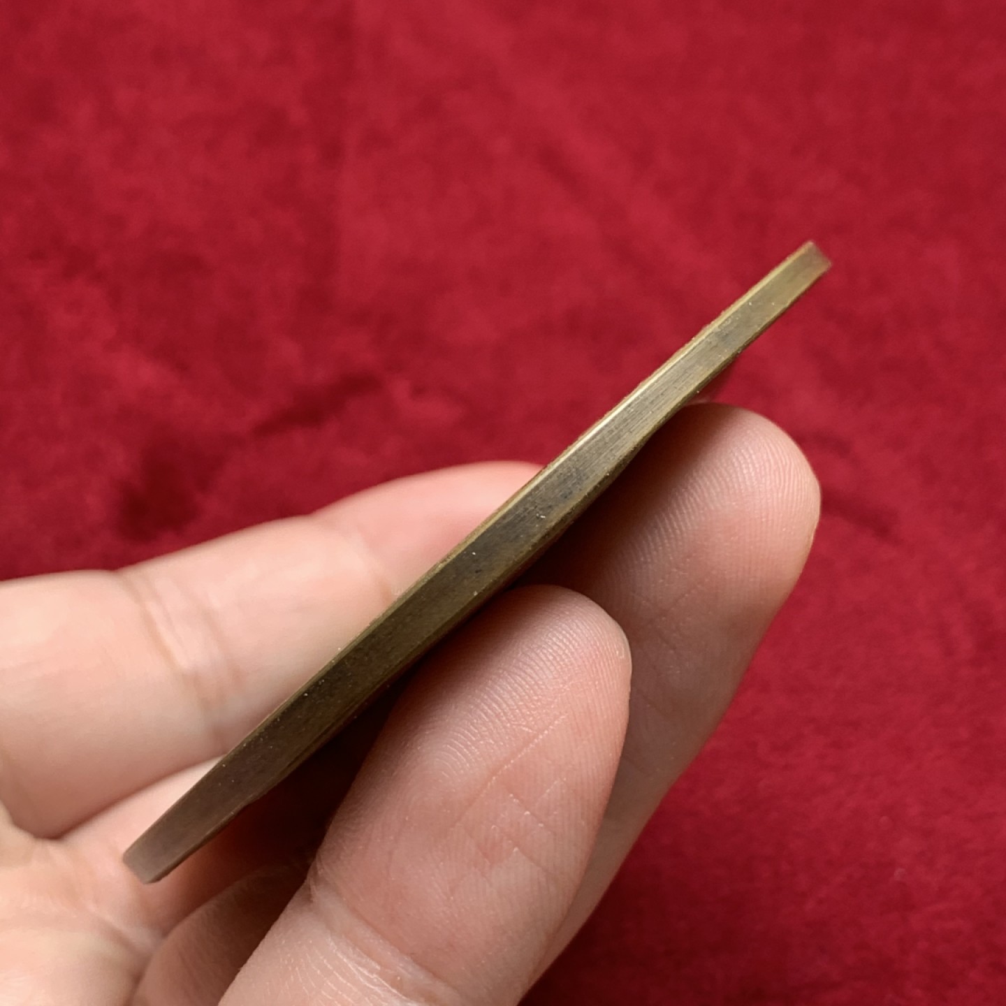 《竞宝斋》第99场-本周日，周一2场连拍（全场不限金额包邮） 比利时 1913 森林 协会主席维萨特.德.博卡梅 大铜章 65mm93克