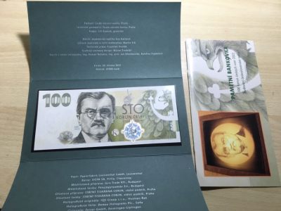 Banknote 第三期，喜迎国庆 - 捷克纪念币，非常罕见，当年发售价极高带原厂介绍